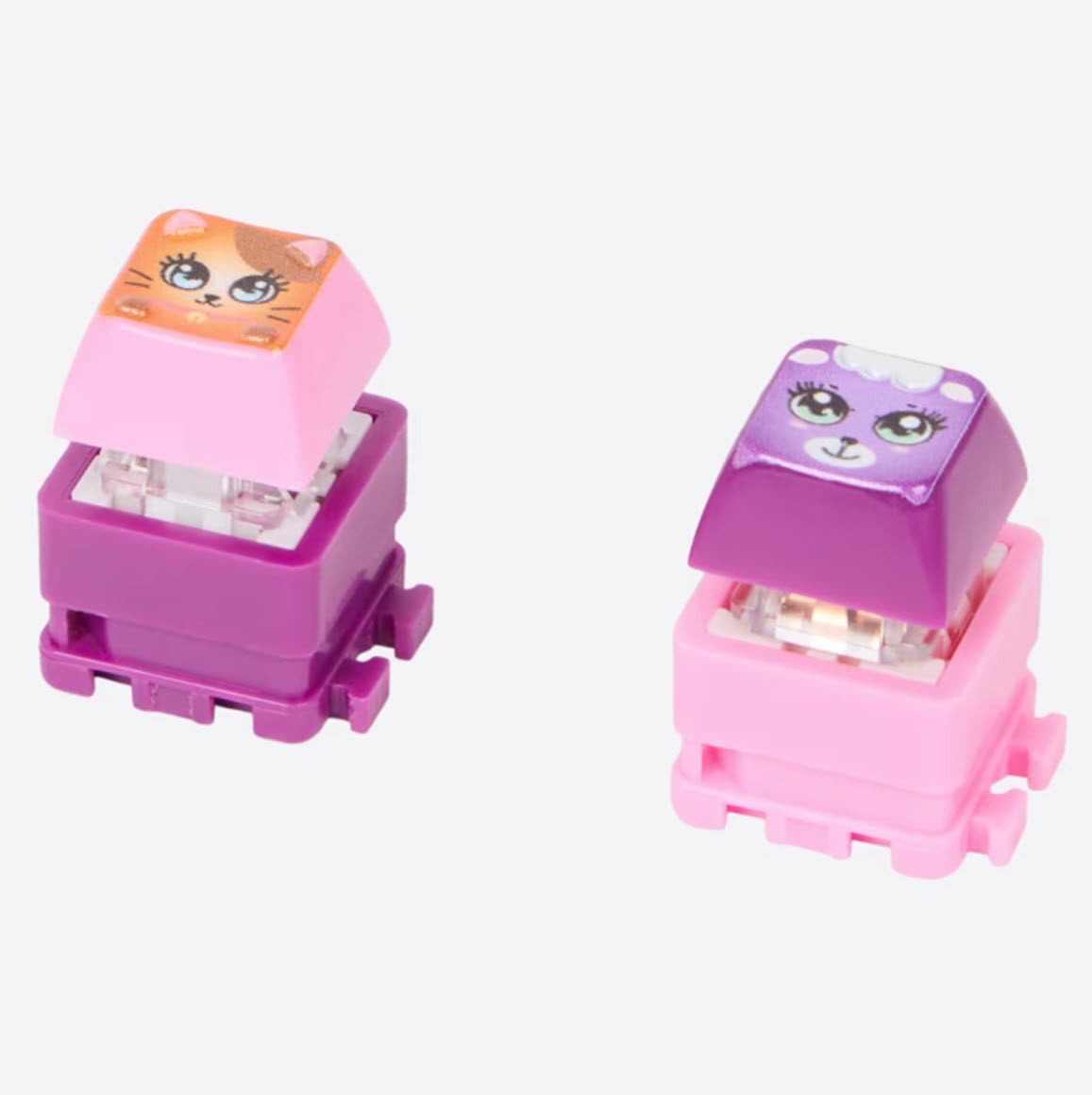 Spectrum Tastatur-Tastenkappen Kawaai Tastatur Tasten 2 Stück Keycaps für die Tastatur (2-tlg)