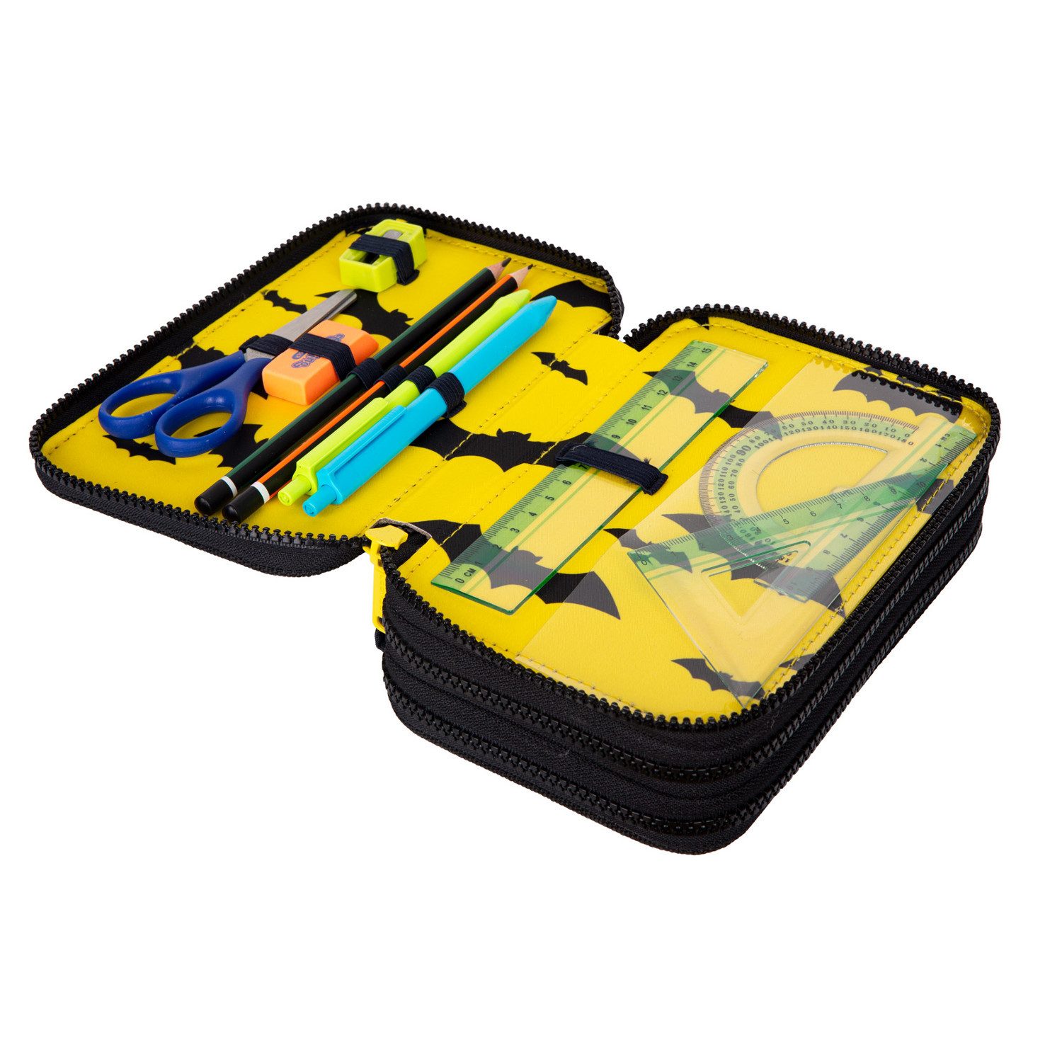 CoolPack Federmäppchen, Dreifach-Schulmäppchen mit Zubehör günstig online kaufen