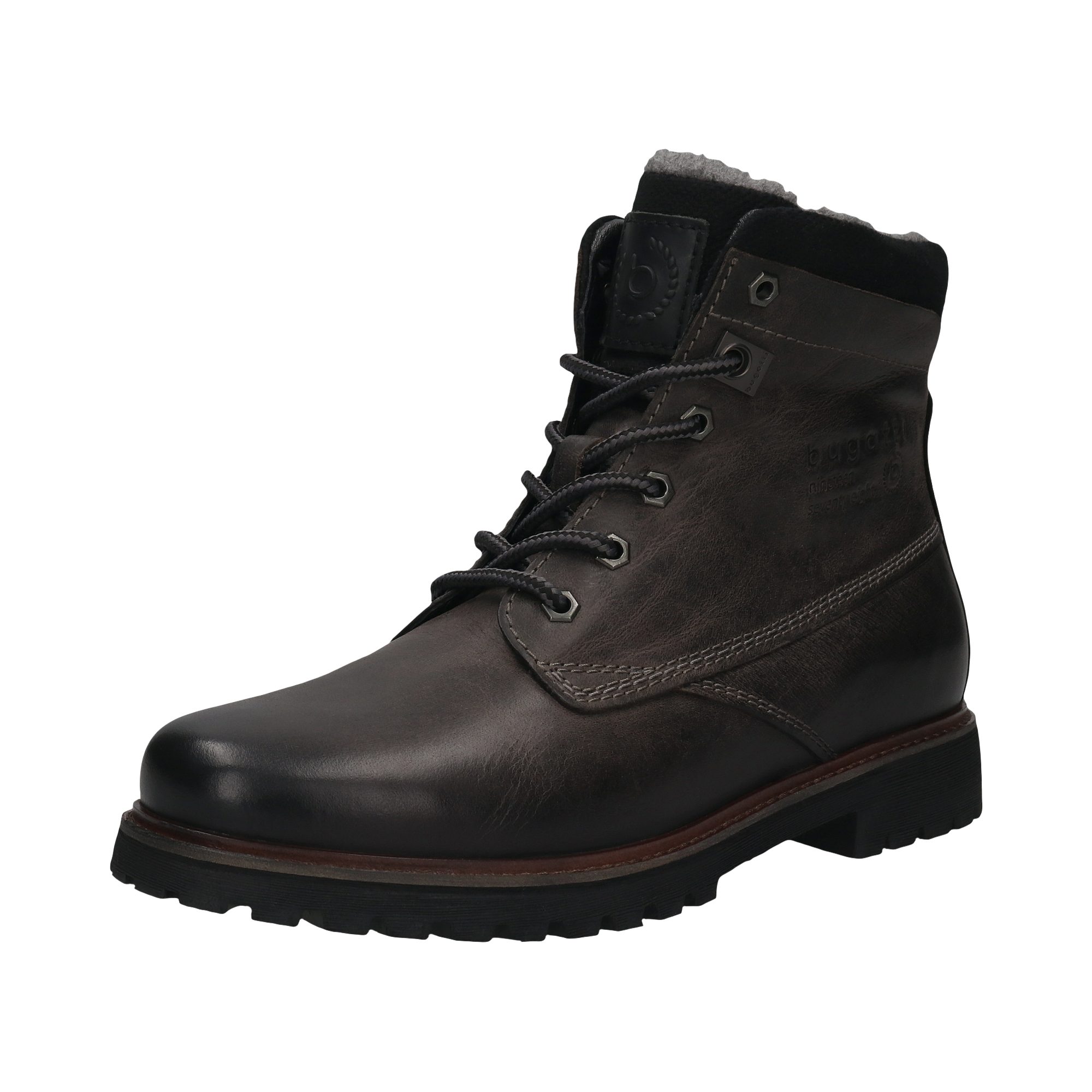bugatti Winterboots Schnürstiefel, Herrenboots mit Warmfutter