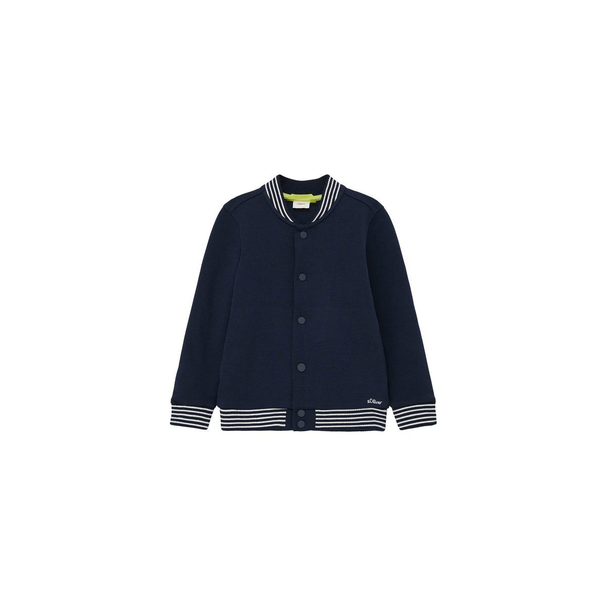 s.Oliver blau (1-tlg) Sweatjacke