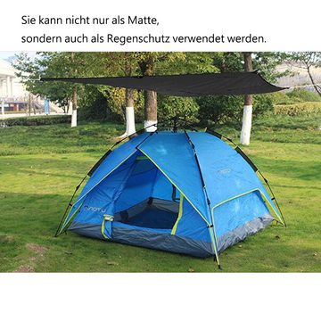 GelldG Bodenschutzmatte Zeltplane Wasserdicht, Camping Zelt Tarp Zeltunterlage für Hängematte