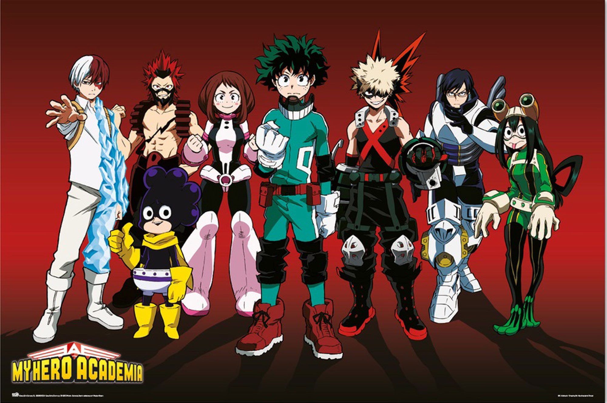 Poster My Hero Academia - Плакат - Hero Version