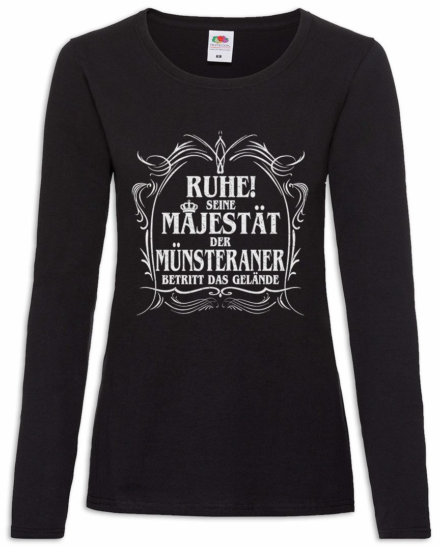 Langarmshirt Seine Majestät Der Münsteraner Damen Langarmshirt Bistum Aasee Preußen