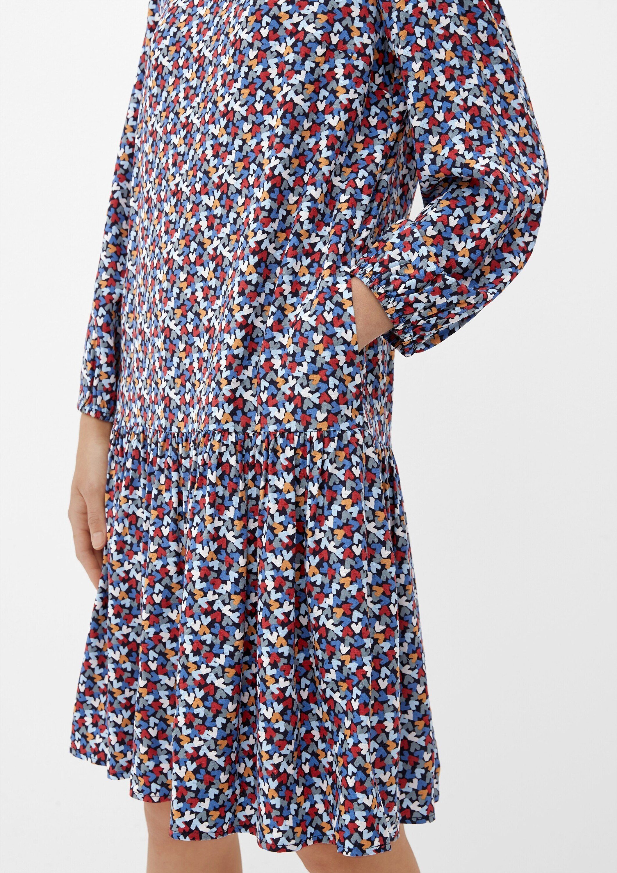 s.Oliver Sommerkleid (1-tlg) Volant