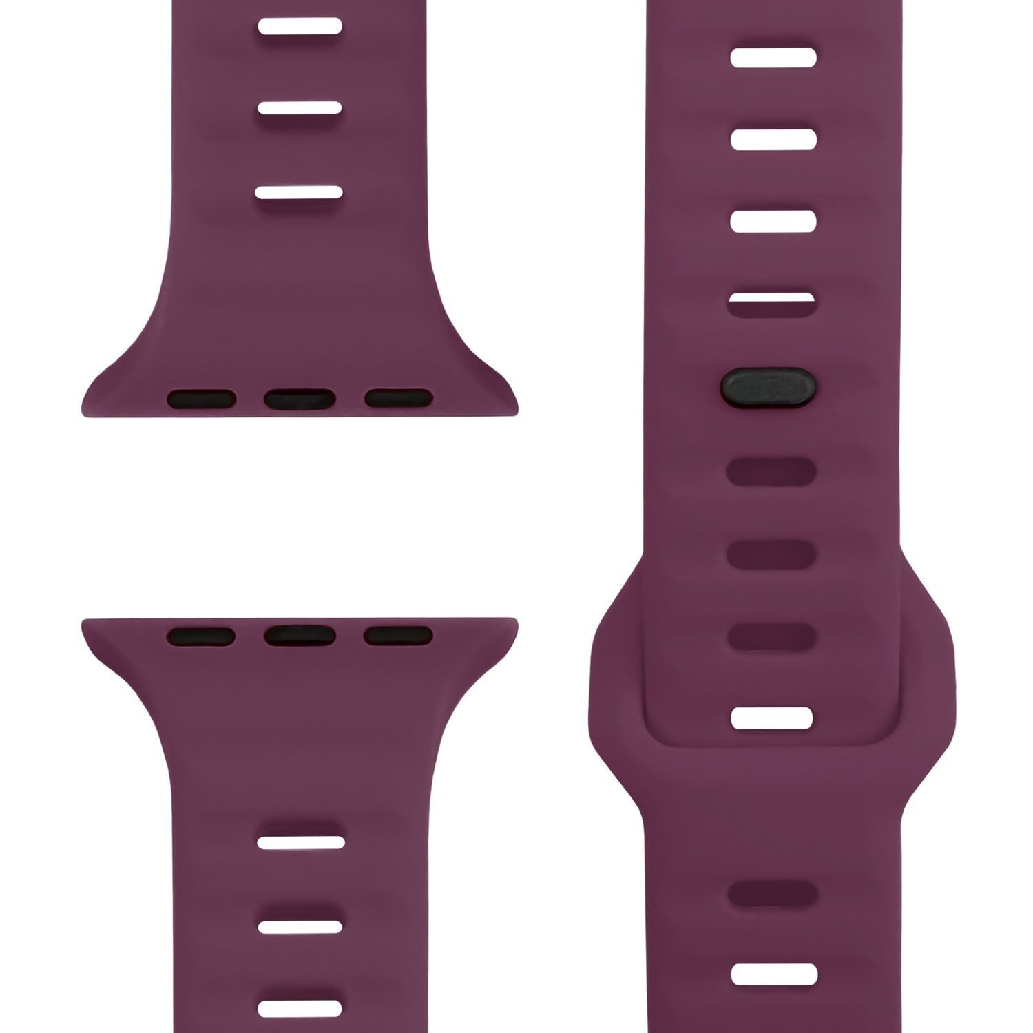 Nalia Smartwatch-Armband Apple Watch 38mm/40/41/42(Serie 10), Silikon Ersat günstig online kaufen