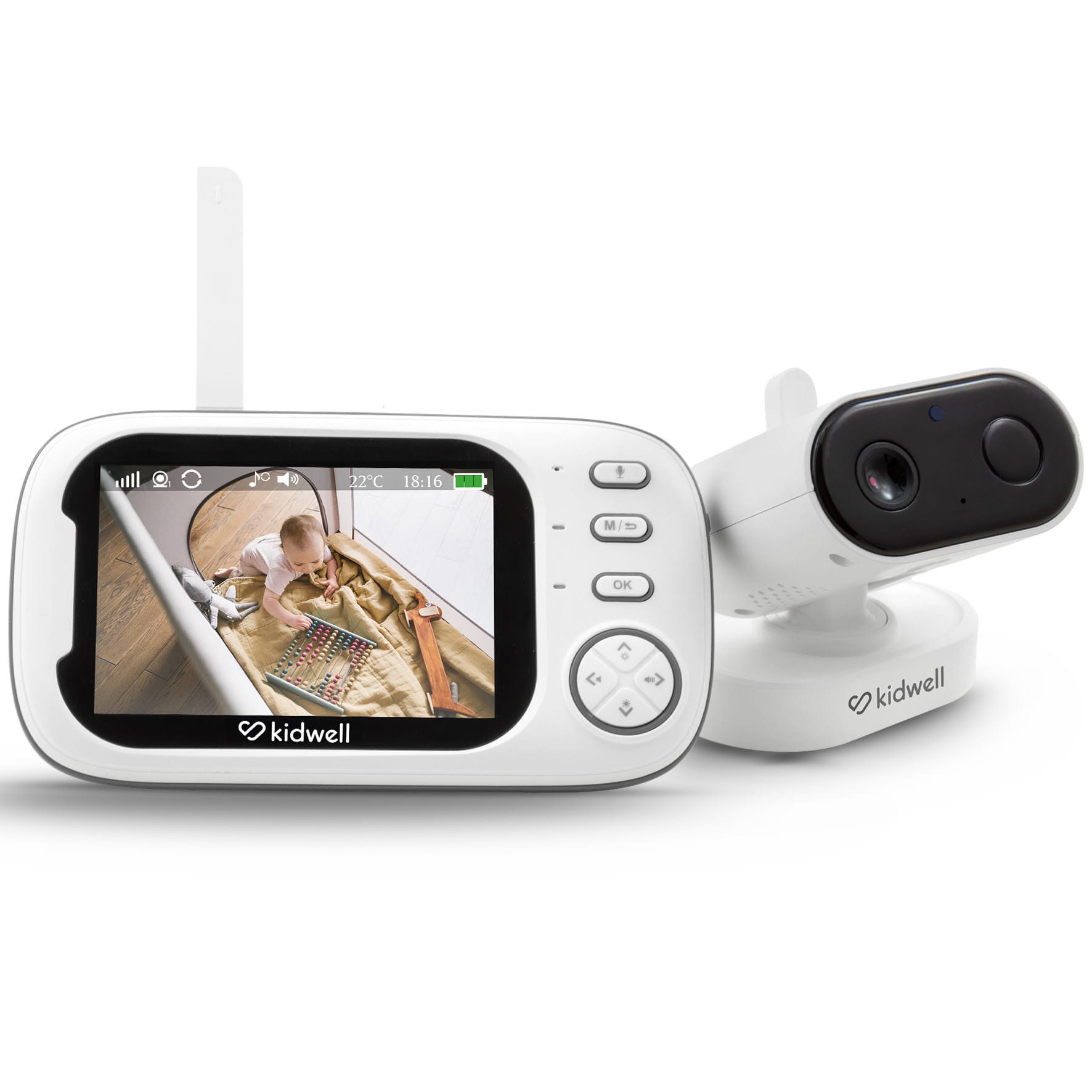 COIL Video-Babyphone WILLi White