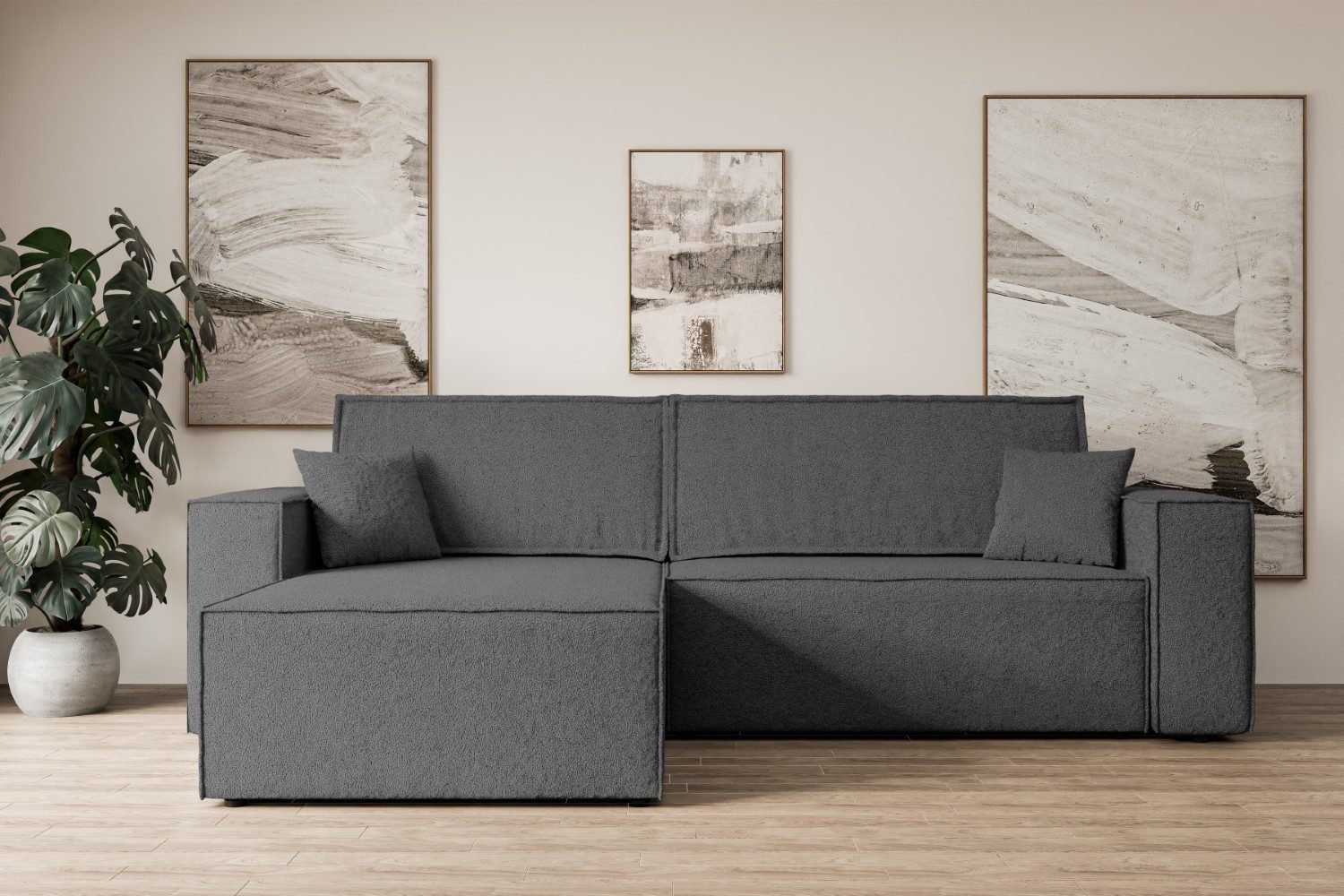 ALTDECOR Ecksofa CELTIC-XL, Couch mit Schlaffunktion, günstig online kaufen
