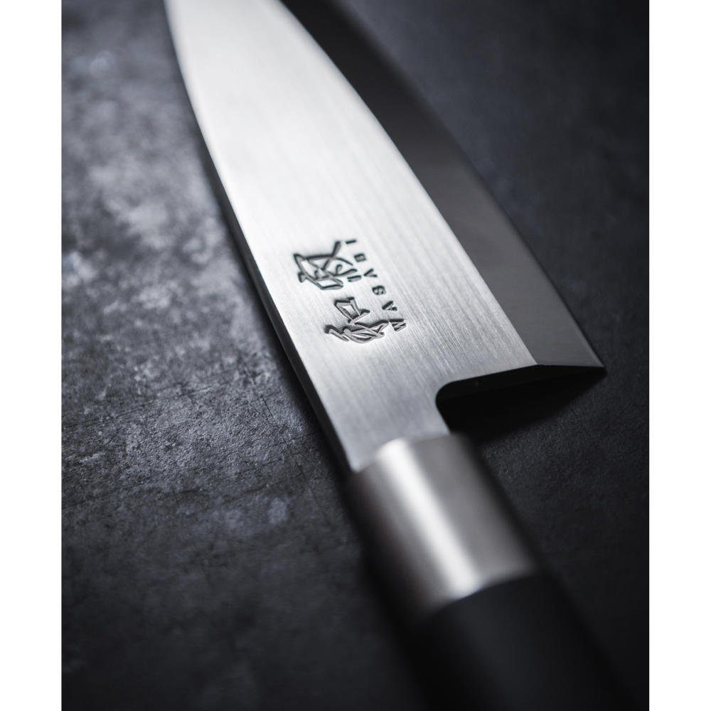 Deba Asiamesser Black cm 10.5 Wasabi KAI