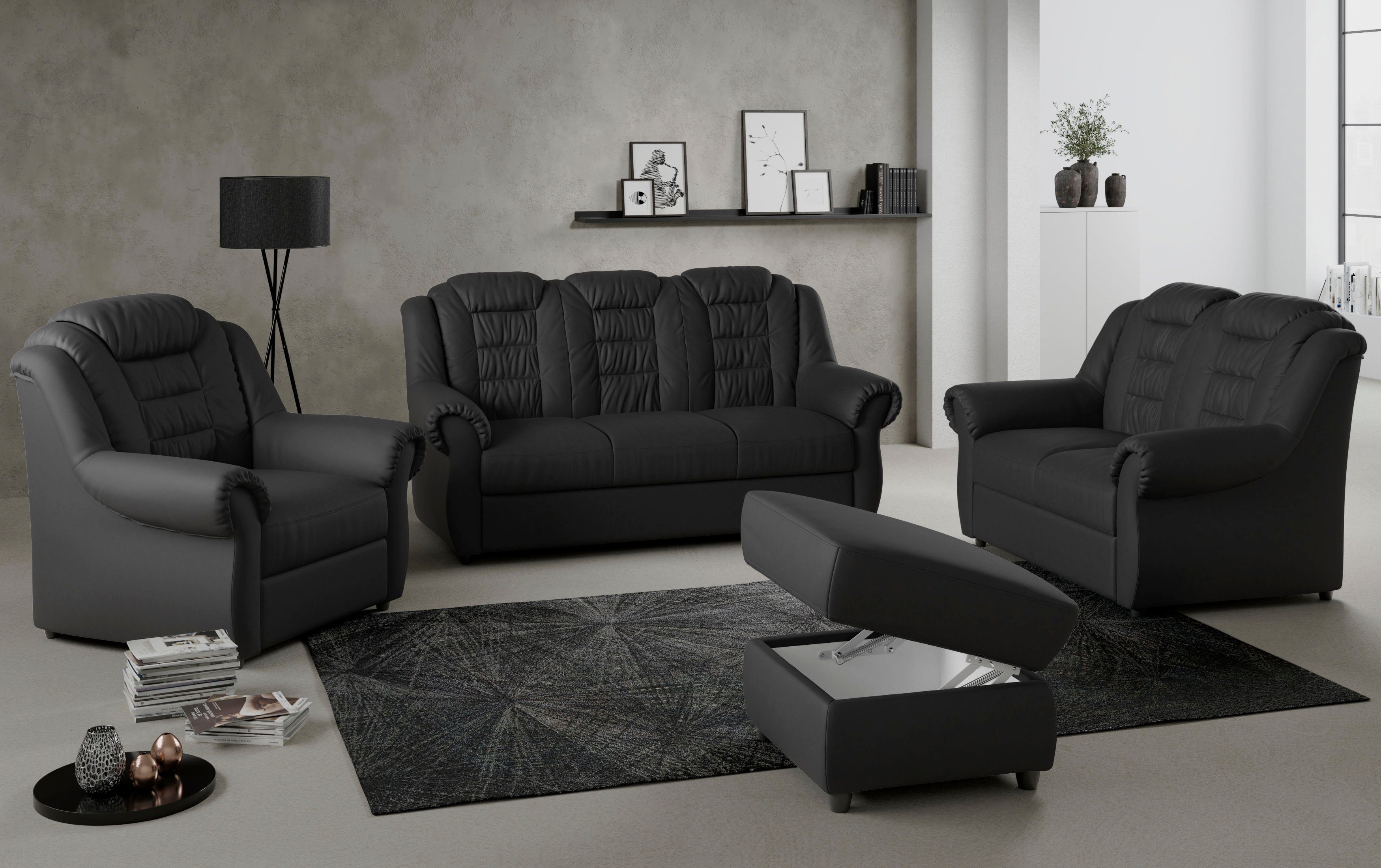 Home affaire Sessel Boston, mit hoher Rückenlehne günstig online kaufen