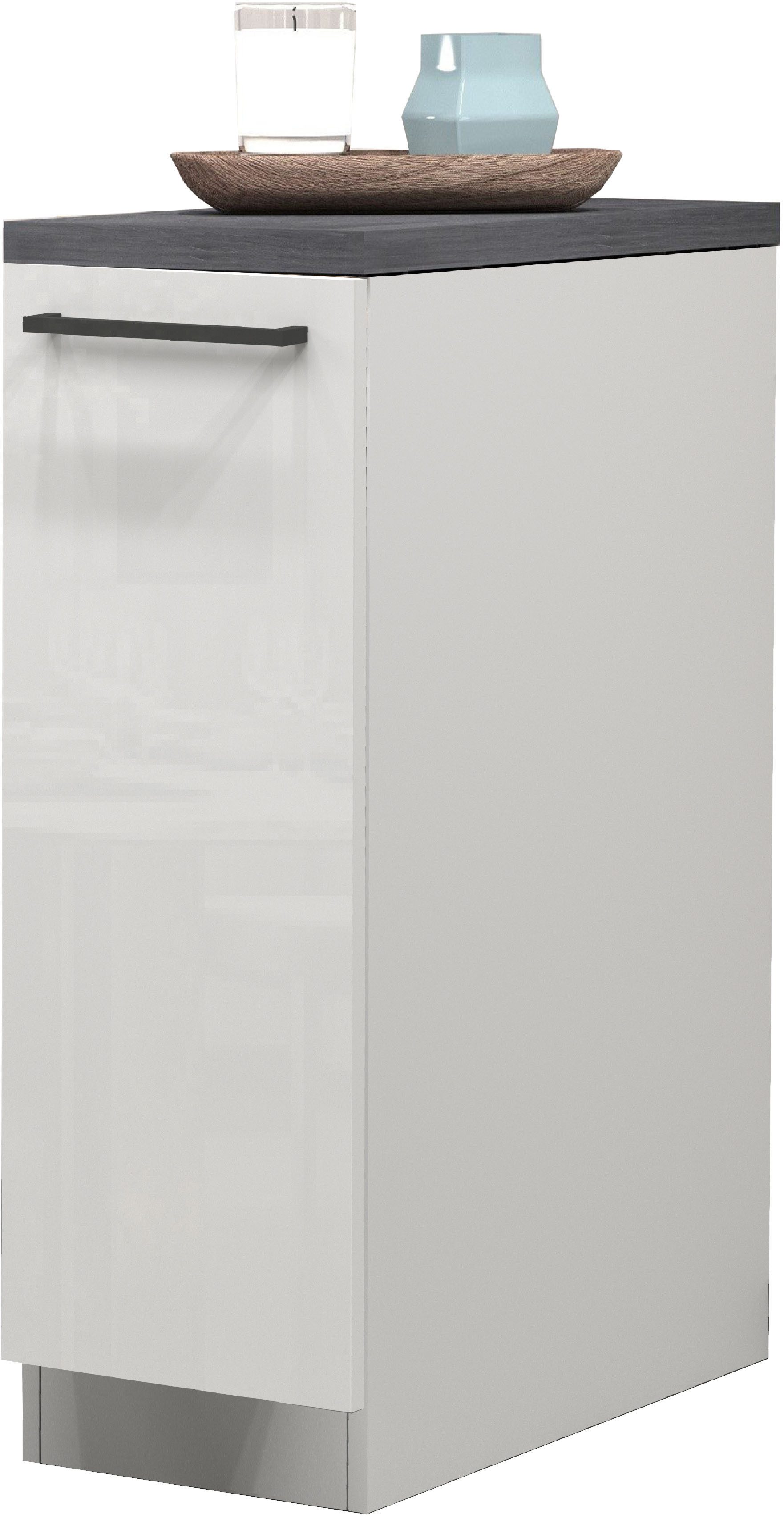 KOCHSTATION Apothekerschrank KS-Sole,Apothekerkommode Breite/Höhe 30/85 cm, Anbau-und Unterbau möglich