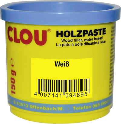 CLOU Holzlack Clou Holzpaste 150 g weiß