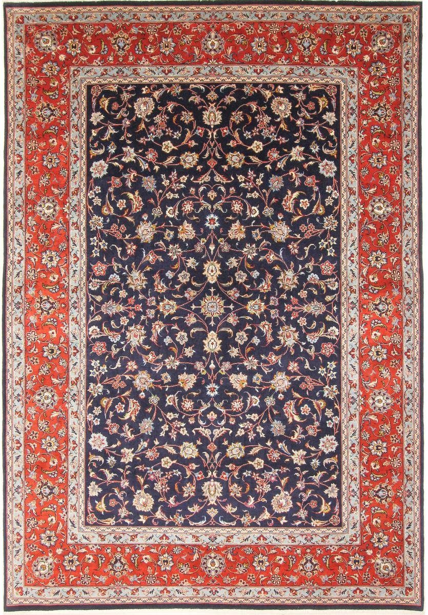 Orientteppich Yazd 199x293 Handgeknüpfter Orientteppich / Perserteppich, Nain Trading, rechteckig, Höhe: 12 mm