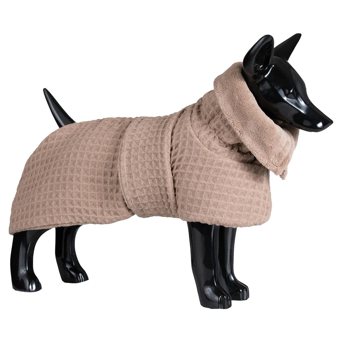 Hundebademantel Hunde Bademantel "Drying Coat Spa" taupe