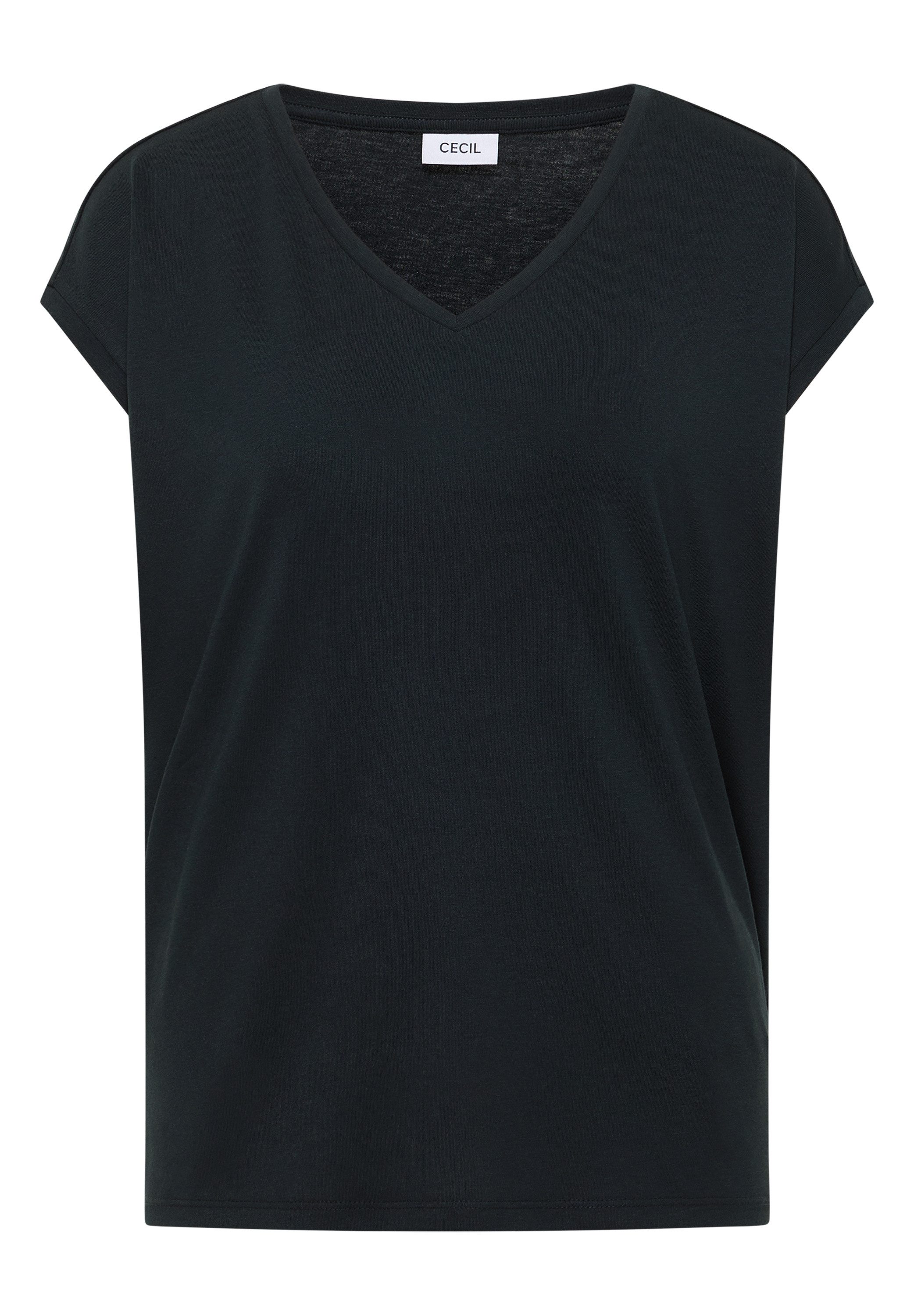 CECIL V-Shirt mit femininem V-Ausschnitt – Bild 4 von 5