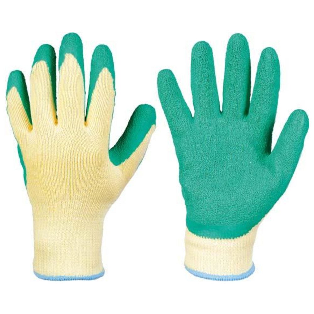 Feldtmann Arbeitshandschuh-Set Handschuh Special Grip, Kautschuk, Gr. 8, grün