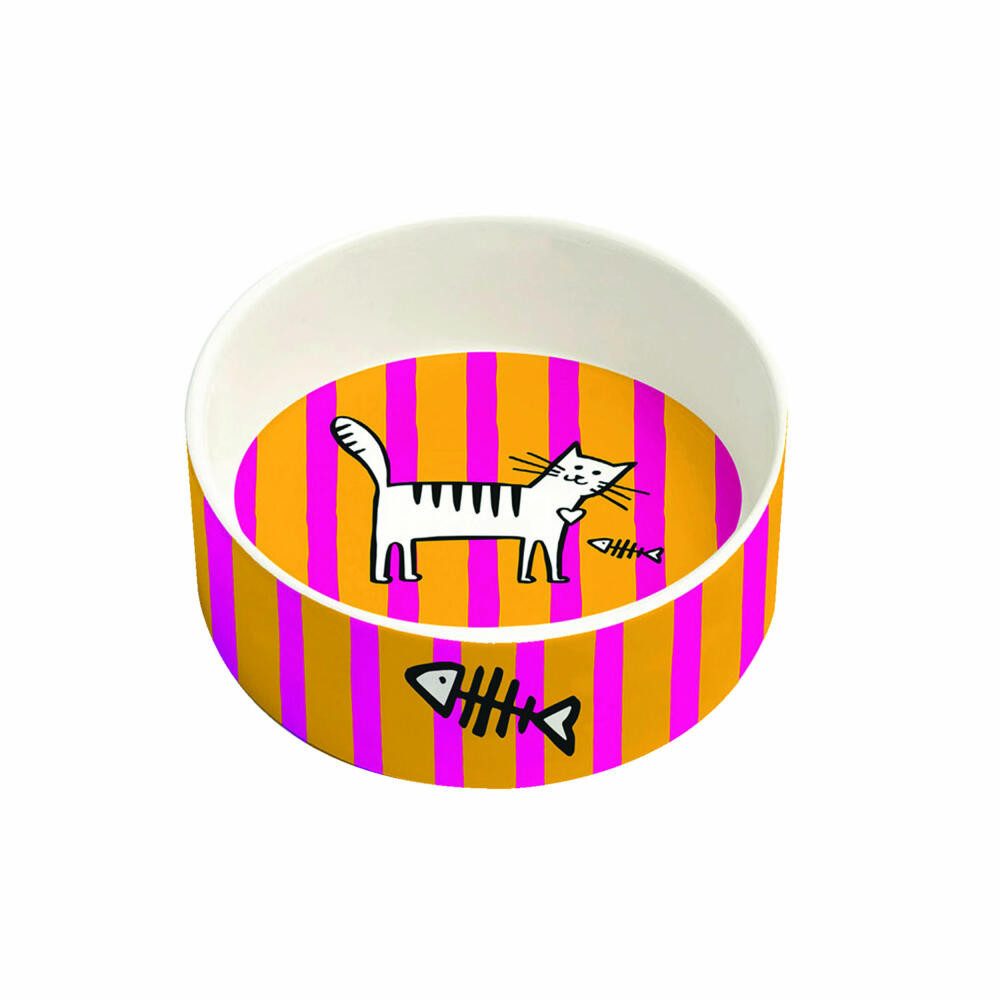 PPD Futternapf Impress the Cat orange Pet Bowl small, Ø 14 cm