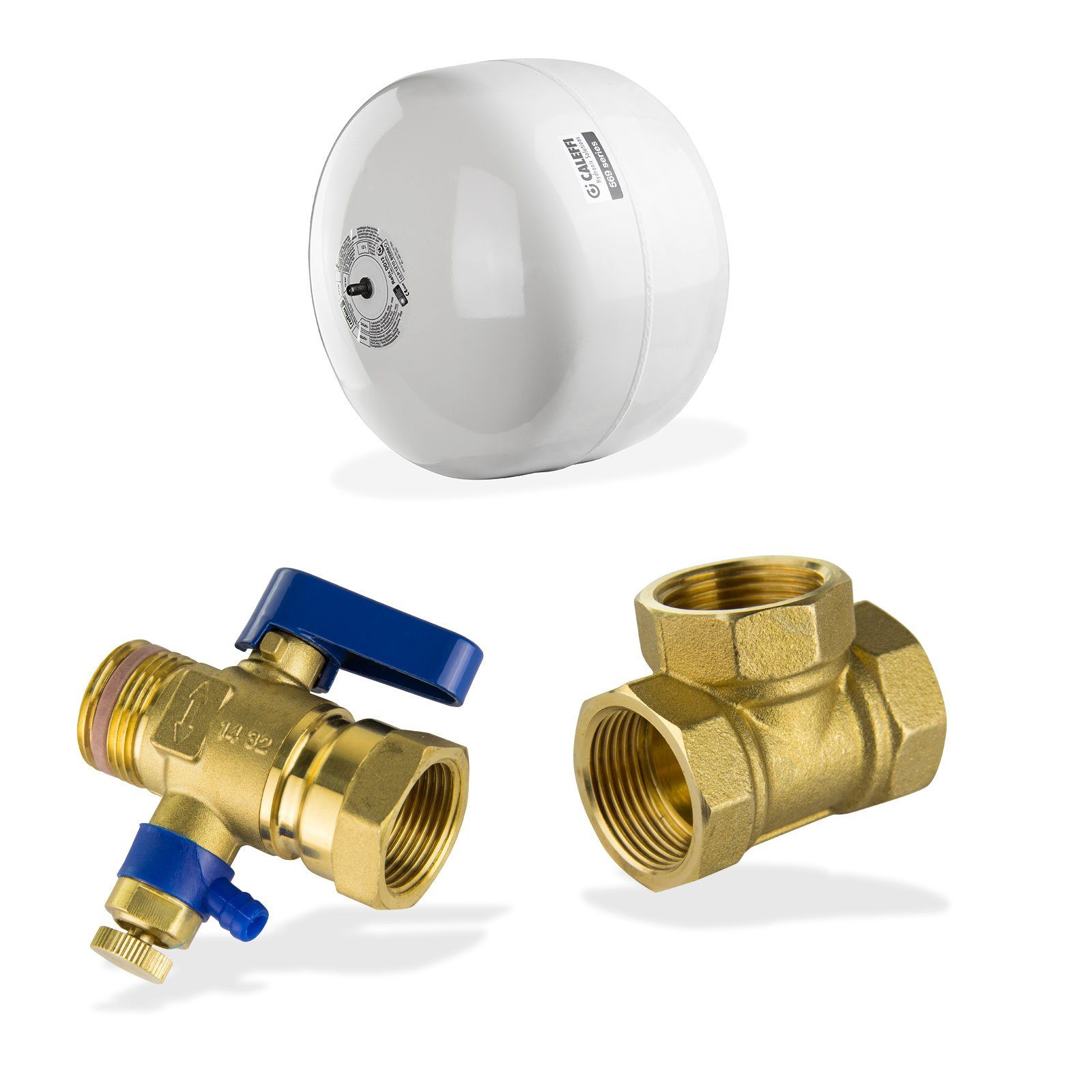 Caleffi Druckbehälter SiCalCenter Sicherheitscenter 6 bar mit 12l Ausdehnungsgefäß