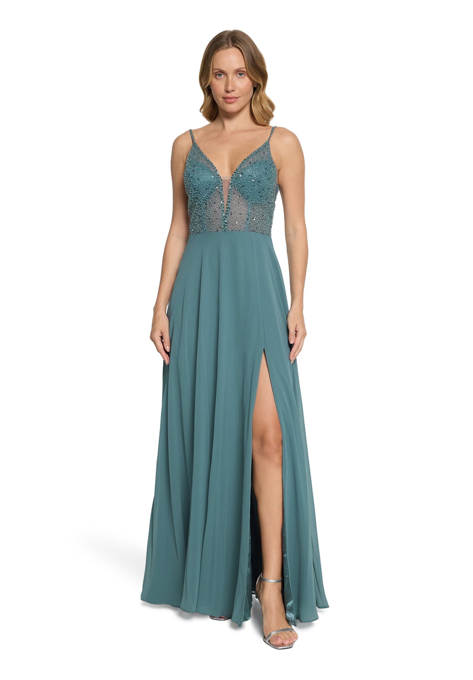 Vera Mont Abendkleid Damen mit Stickerei