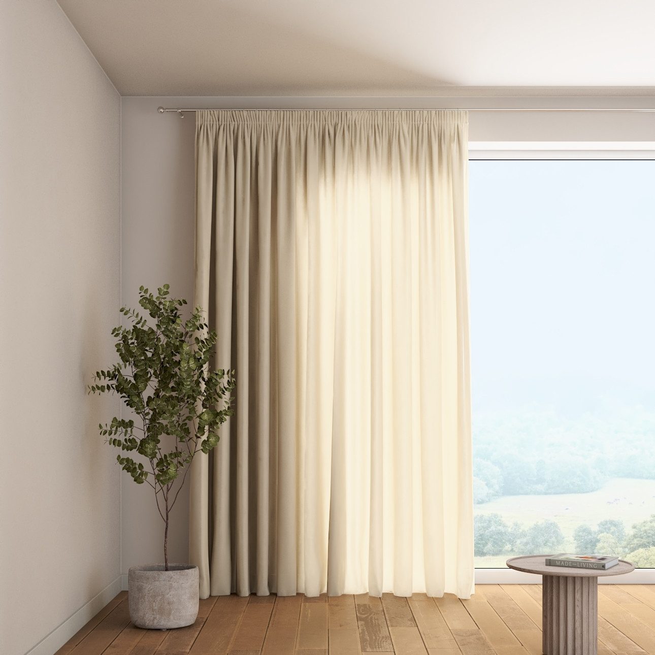 Dekoria Vorhang Vorhang mit Kräuselband 60x100 günstig online kaufen