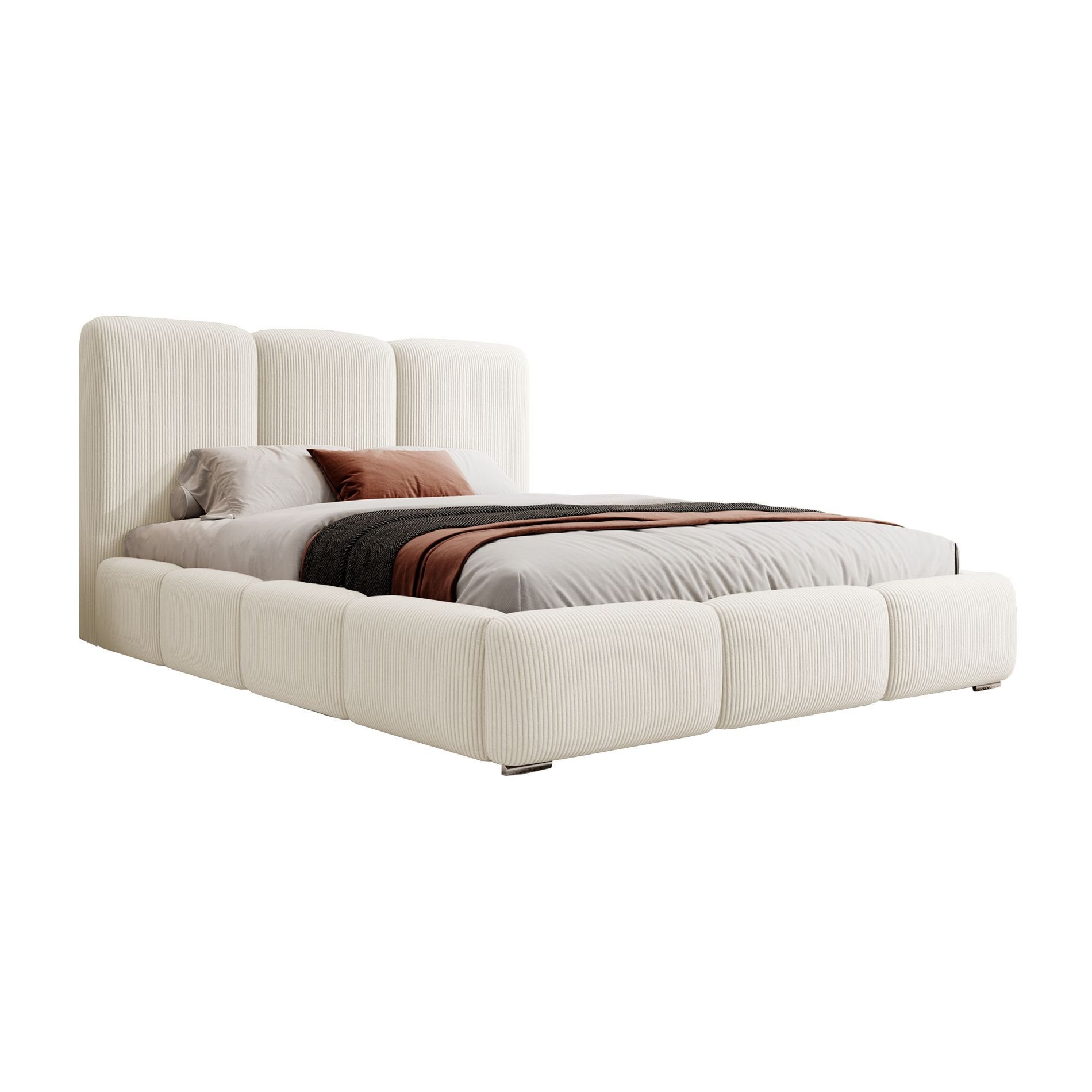 NADUVI Collection | Bettgestell Bruyère Samt 140x200 günstig online kaufen