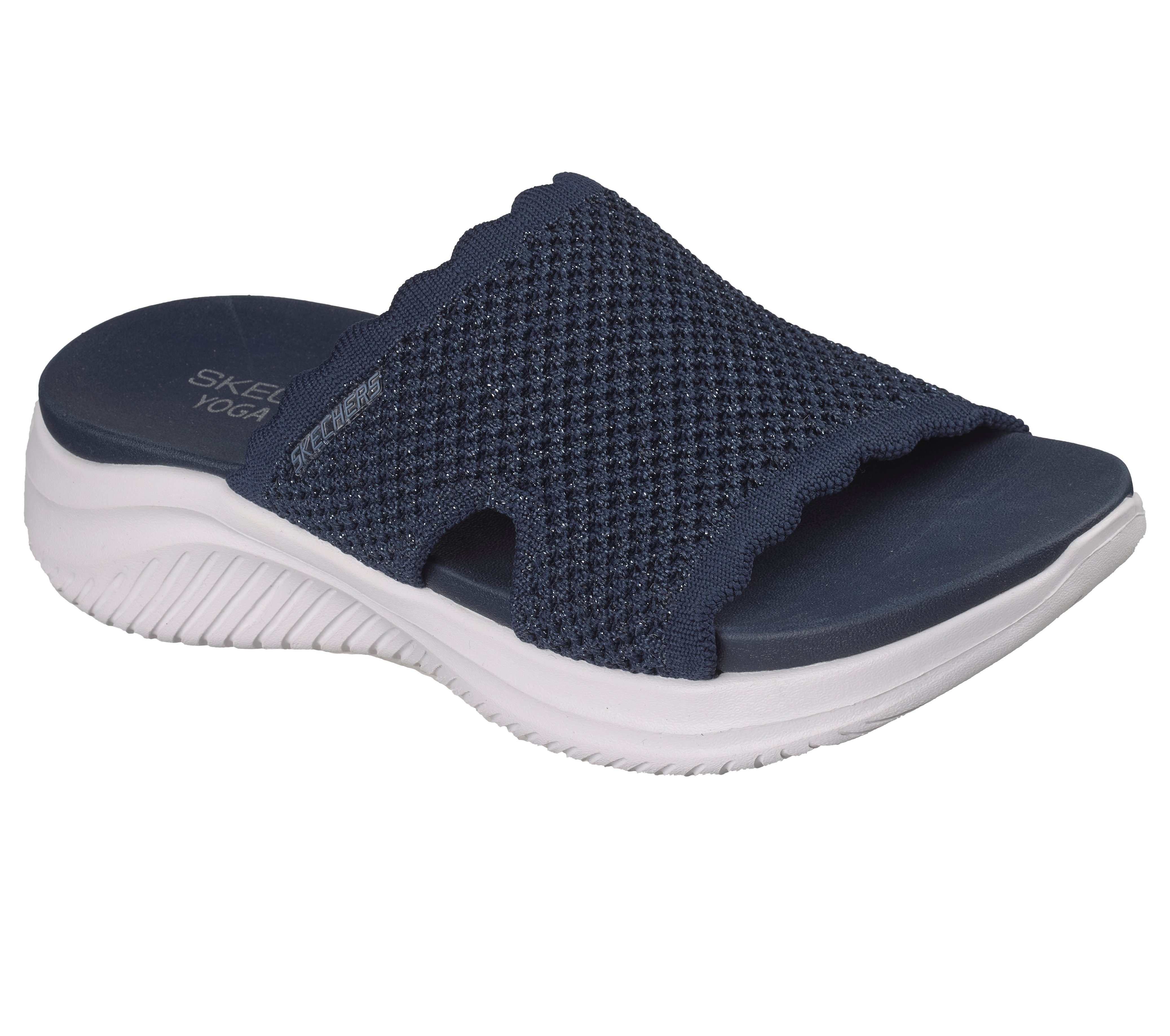 Skechers ULTRA FLEX 3.0 SANDAL-BRING IT! Pantolette Sommerschuh, Strandschuh, Badeschuh mit Yoga Foam