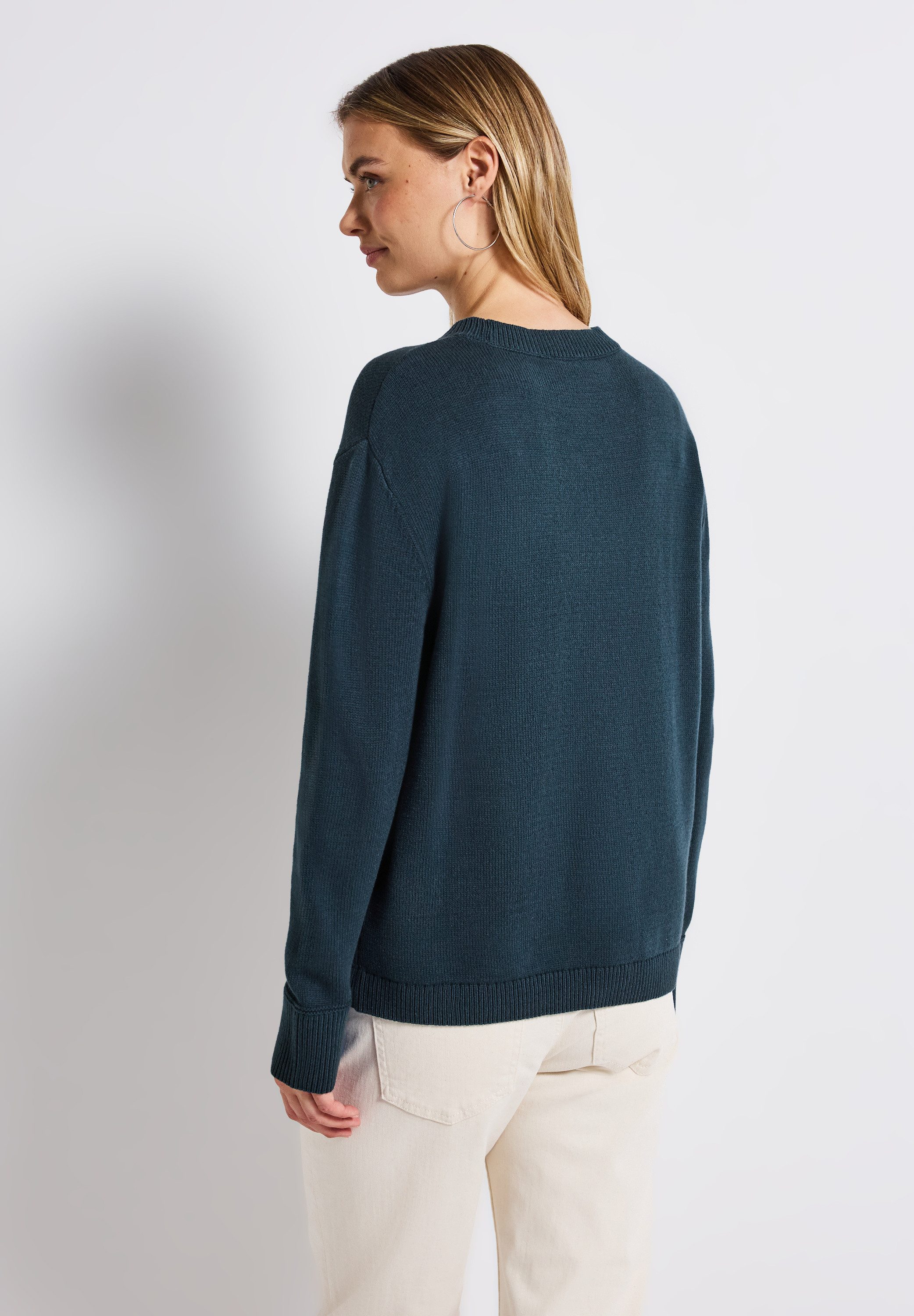 STREET ONE Strickpullover im soften Baumwoll-Mix