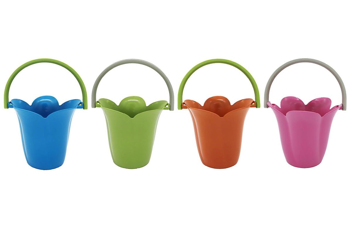 GOWI Sandeimer reGowi Blumeneimer, (sortiert, 1-tlg)