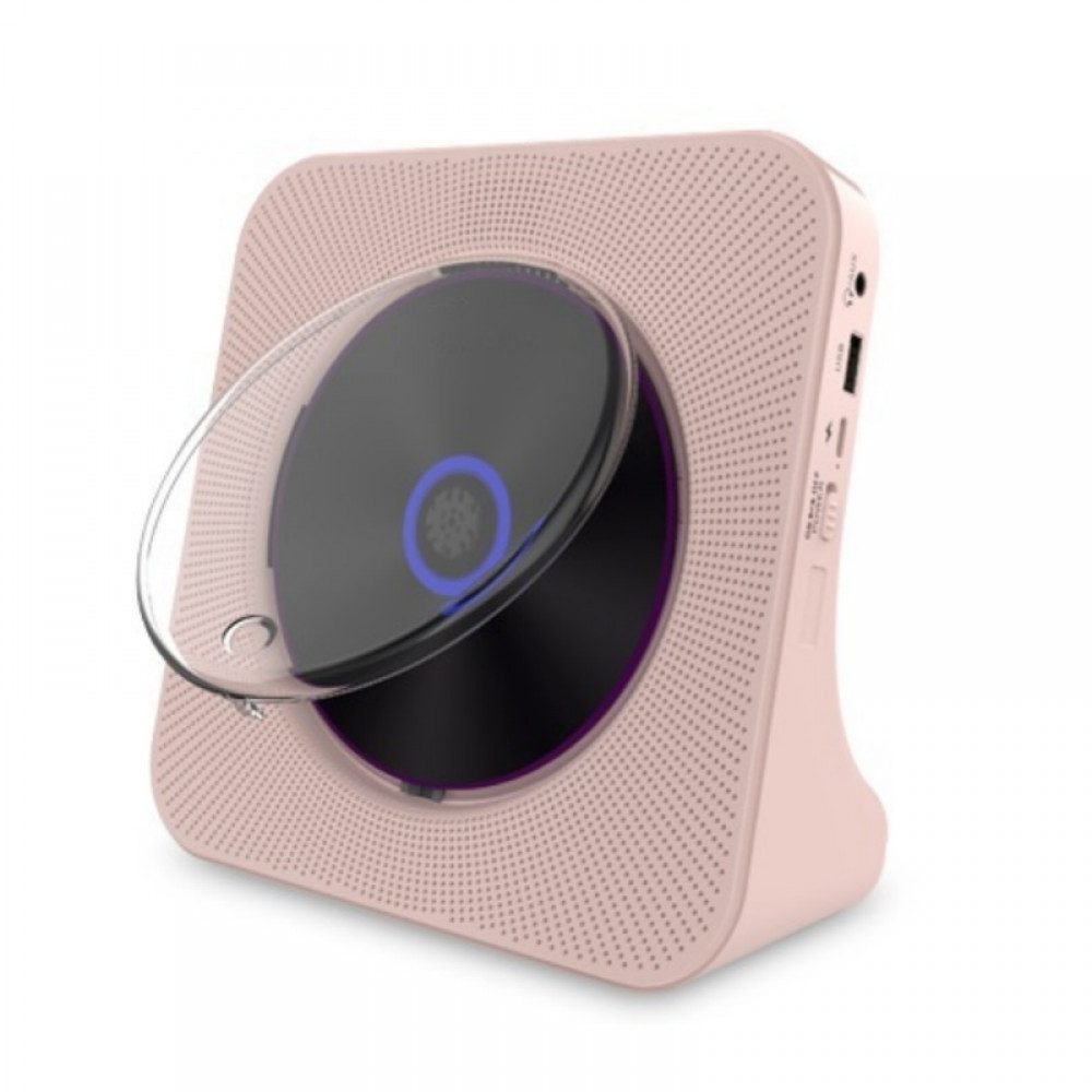 BBWL CD-Player mit Bluetooth, USB, FM-Radio und AUX tragbarer CD-Player (HiFi Stereo Lautsprecher, Fernbedienung, unterstützt CD MP3 WMA)