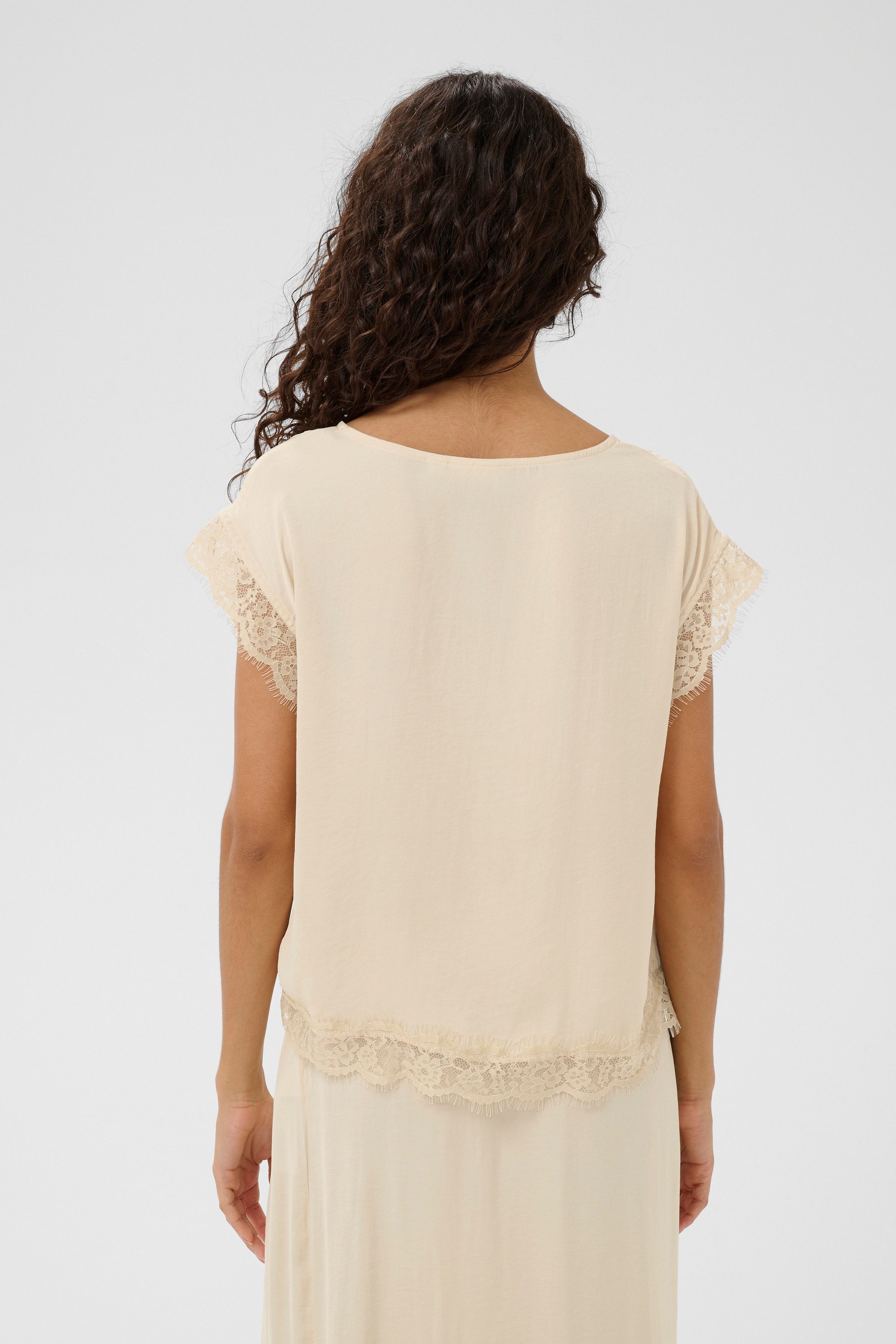 Saint Tropez Kurzarmbluse Kurzarm-Bluse PigaoSZ