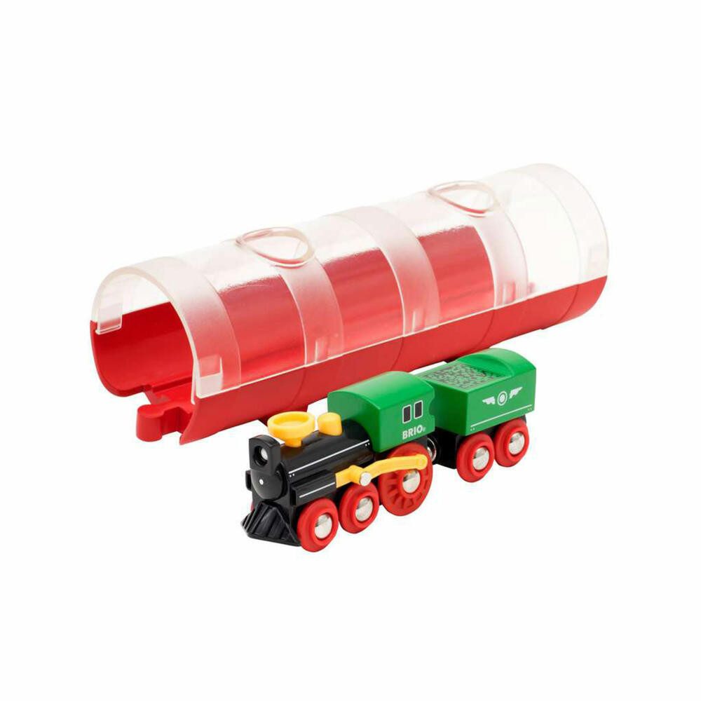 BRIO® Spielzeugeisenbahn-Lokomotive World Tunnel Box Dampflokzug