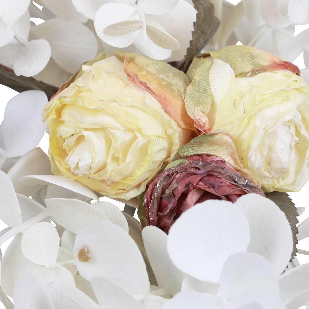 Kunstgirlande Künstliche Eukalyptus-Rosen-Girlande in Dry Optik, günstig online kaufen