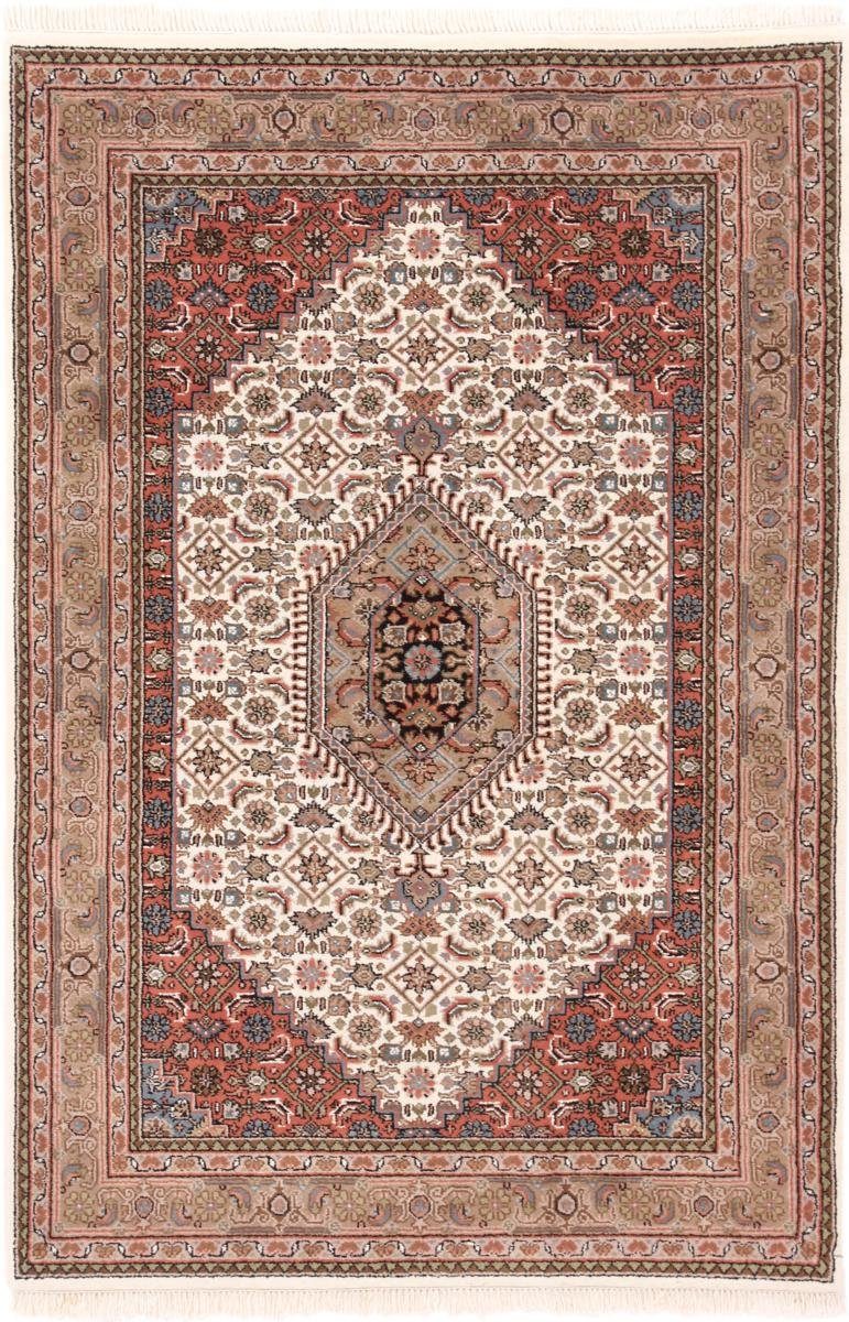 Orientteppich Indo Bidjar Herati 121x183 Handgeknüpfter Orientteppich, Nain Trading, rechteckig, Höhe: 15 mm
