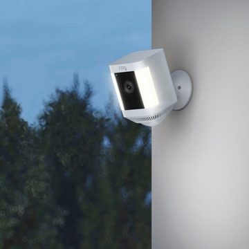 Ring Spotlight Cam Plus, Battery - White Überwachungskamera (Außenbereich)