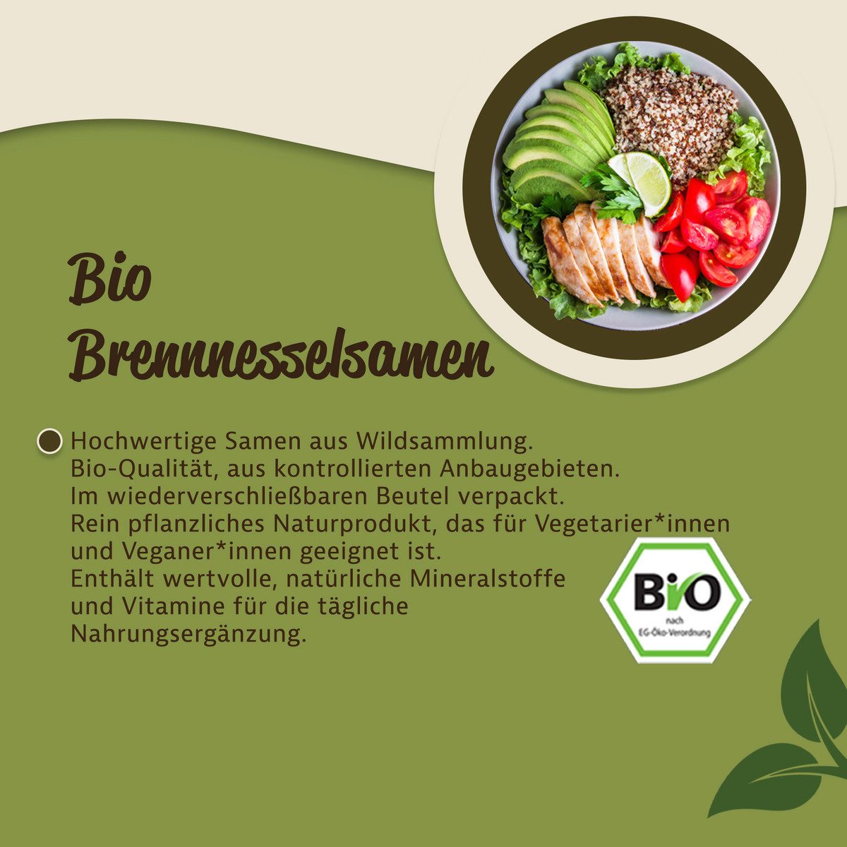 Mynatura Samen Mynatura Bio Brennnesselsamen