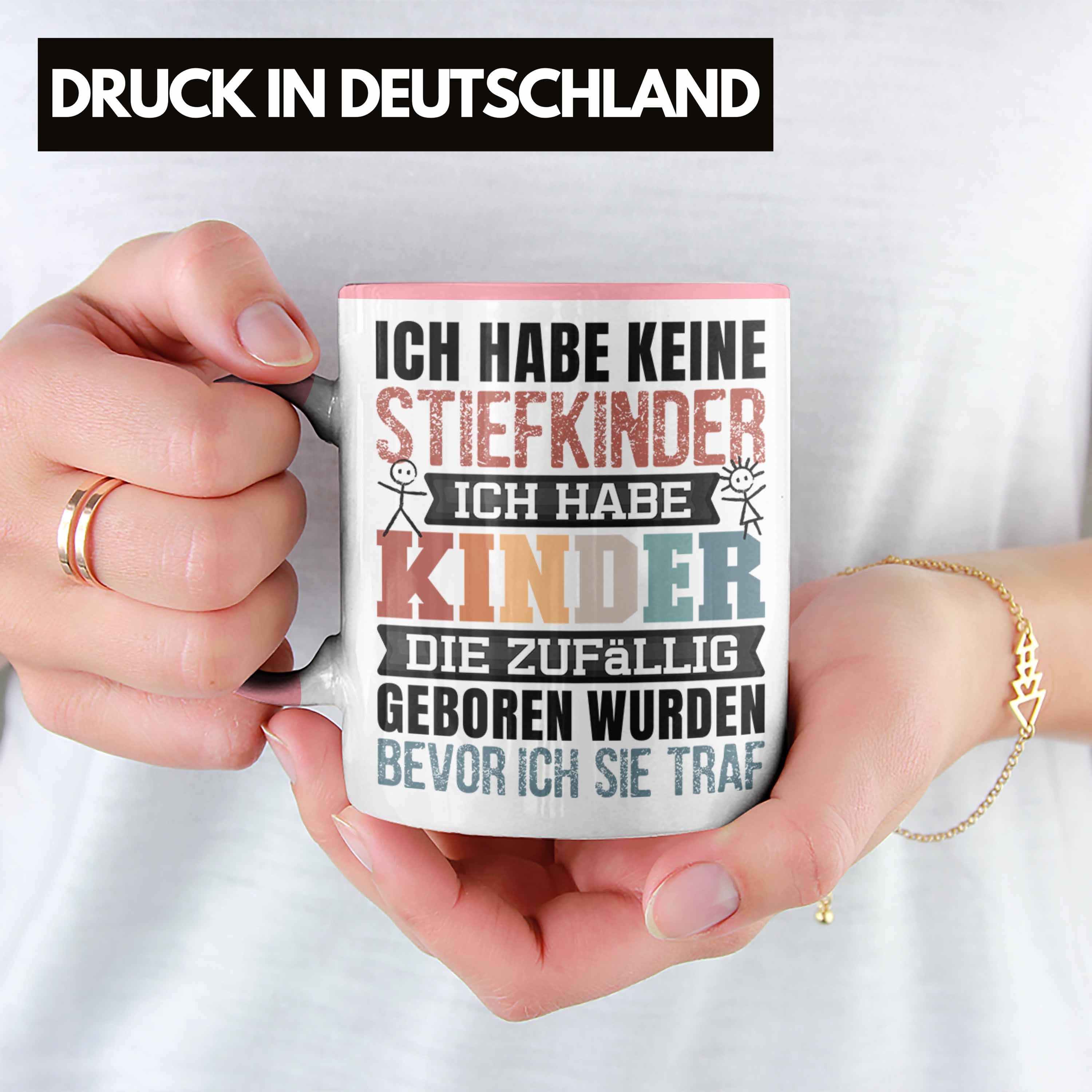 Tasse Stiefpapa Geschenk Rosa Trendation Vatert Bonus Geschenkidee Stiefvater Papa Tasse für