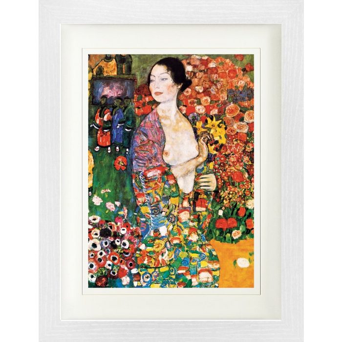 1art1 Bild mit Rahmen Gustav Klimt - Die Tänzerin 1916