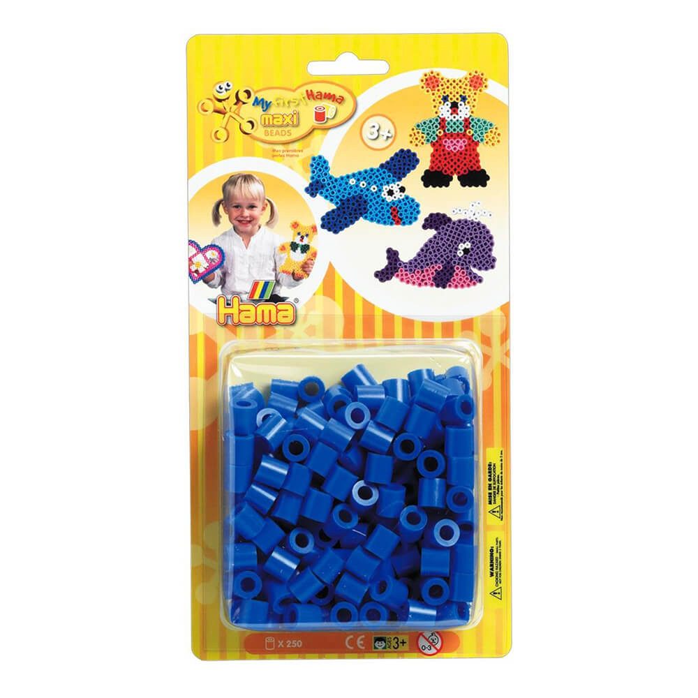 Hama Bügelperlen Hama Blister mit 250 Maxi-Bügelperlen