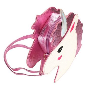 GalaxyCat Umhängetasche Süße Einhorn Handtasche, Damen Tasche mit Glitzer Optik, Varianten:, Einhorn Handtasche mit Glitzer Optik