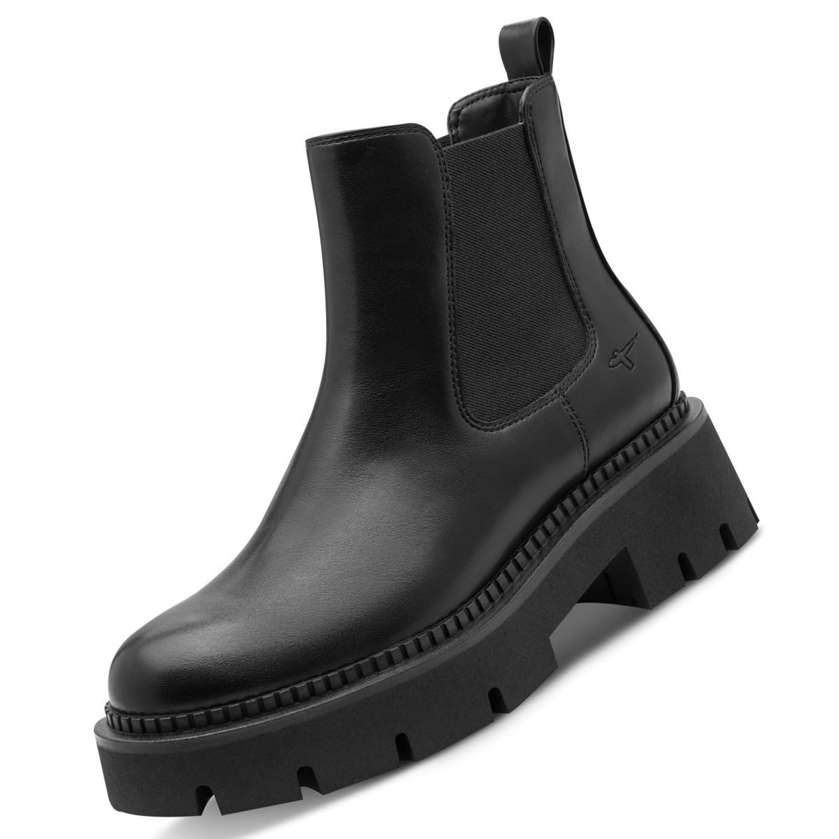 Tamaris 1-25454-47/001 Stiefelette Chelsea Boot mit ausdrucksstarker Plateausohle