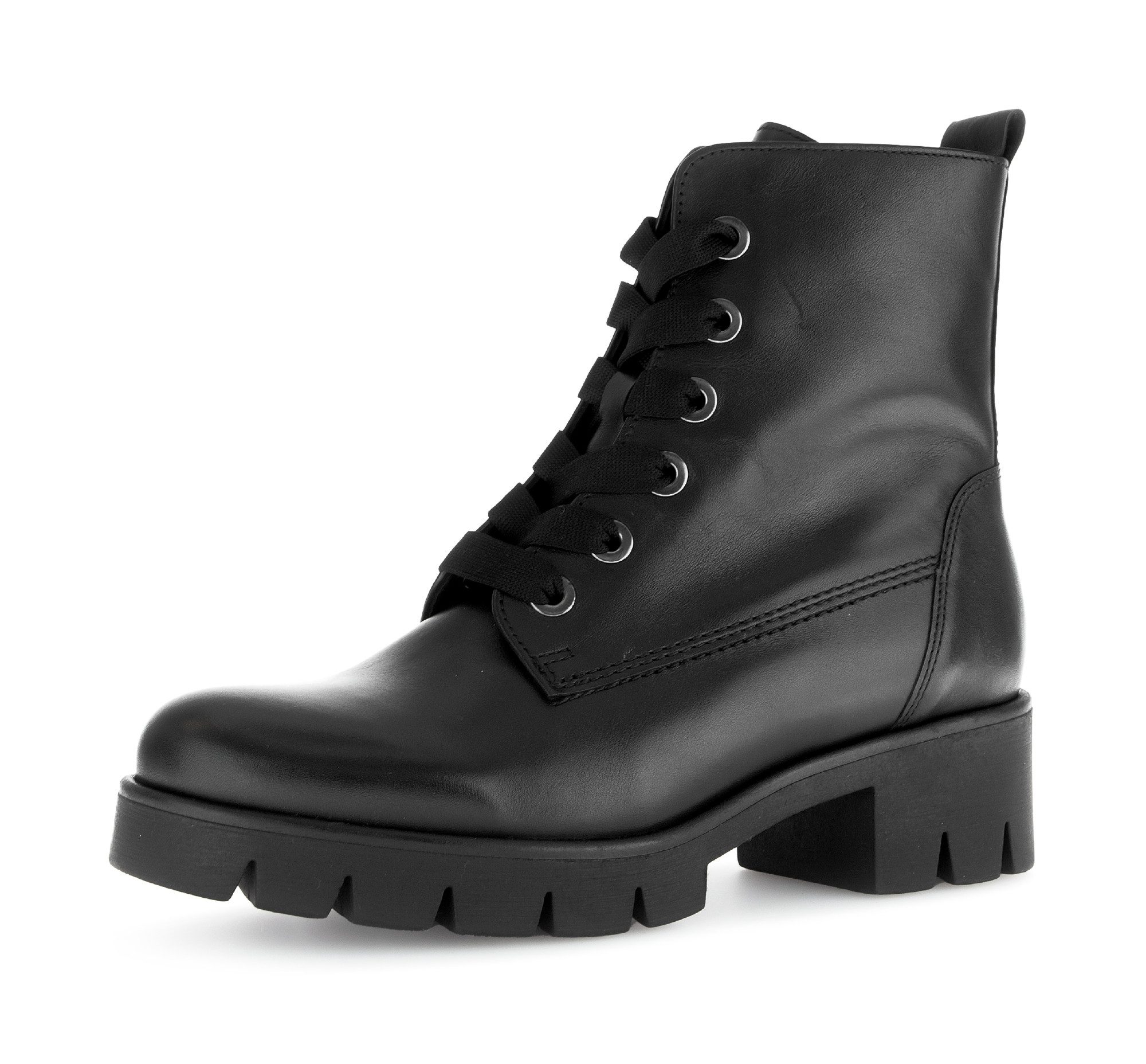 Gabor Schnürstiefelette, Blockabsatz, Plateau, Schnürboots mit Best Fitting günstig online kaufen
