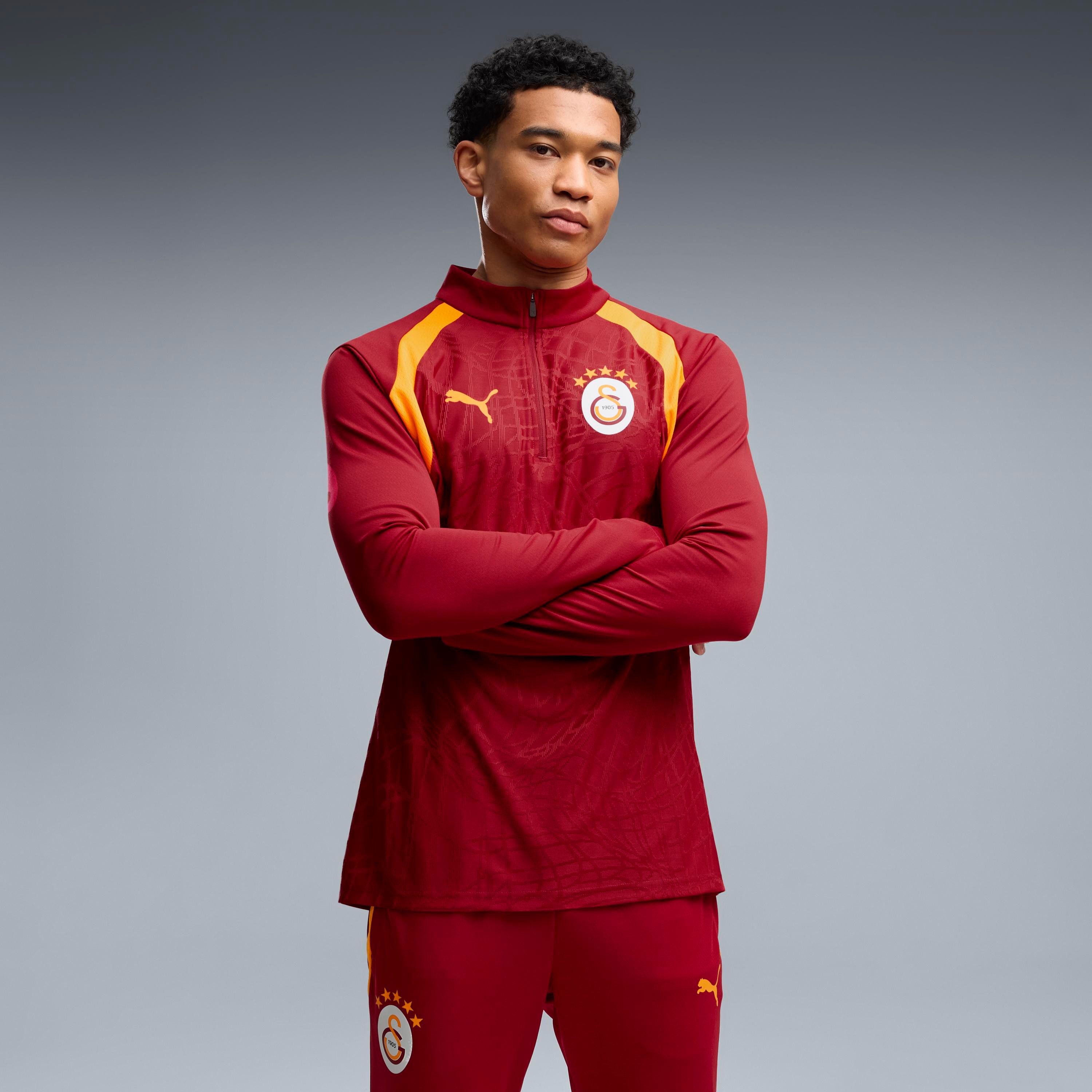 PUMA Langarmshirt GSK TRAINING 14 ZIP TOP für vielseitige Einsatzmöglichkeiten, pflegeleicht, strapazierfähig