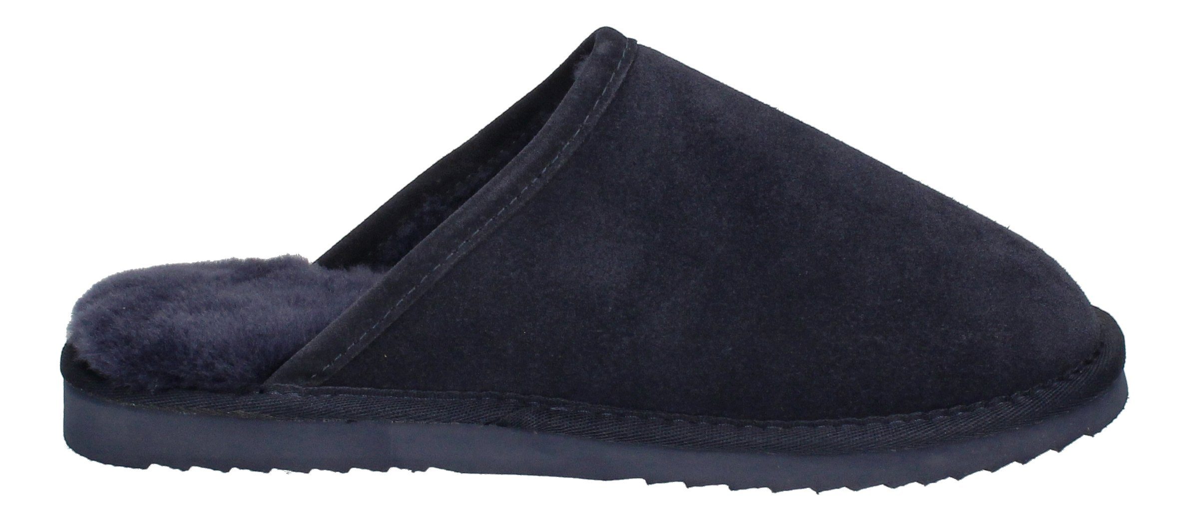 WARMBAT Classic Suede Hausschuh Dark Navy