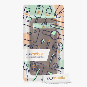 kwmobile Handyhülle Hülle für Google Pixel 6a, Hülle Silikon - Soft Handyhülle - Handy Case Cover - Chocolate