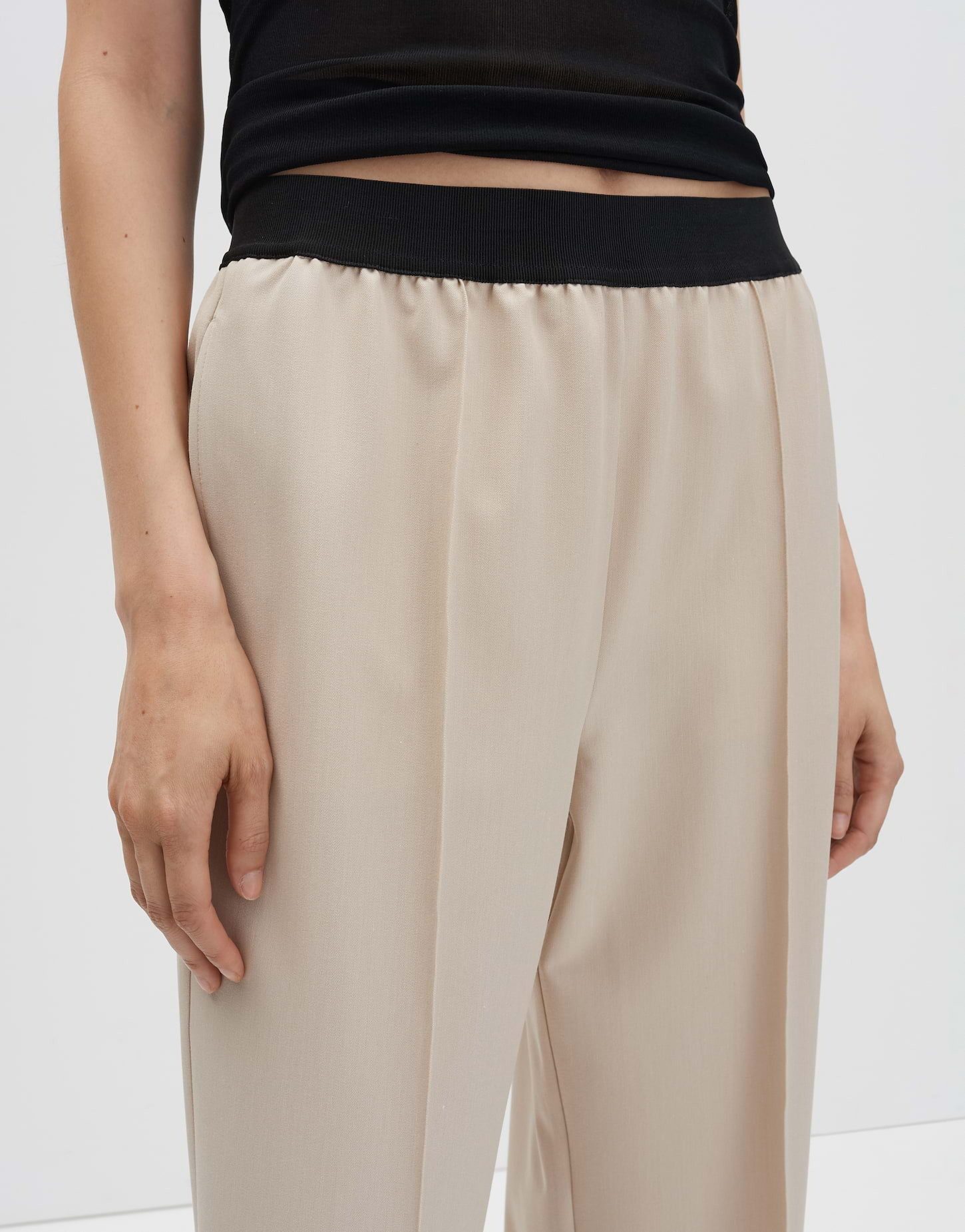 someday Stoffhose CEVIL DECODED mit Komfortbund High Rise, Regular, Wide Fit