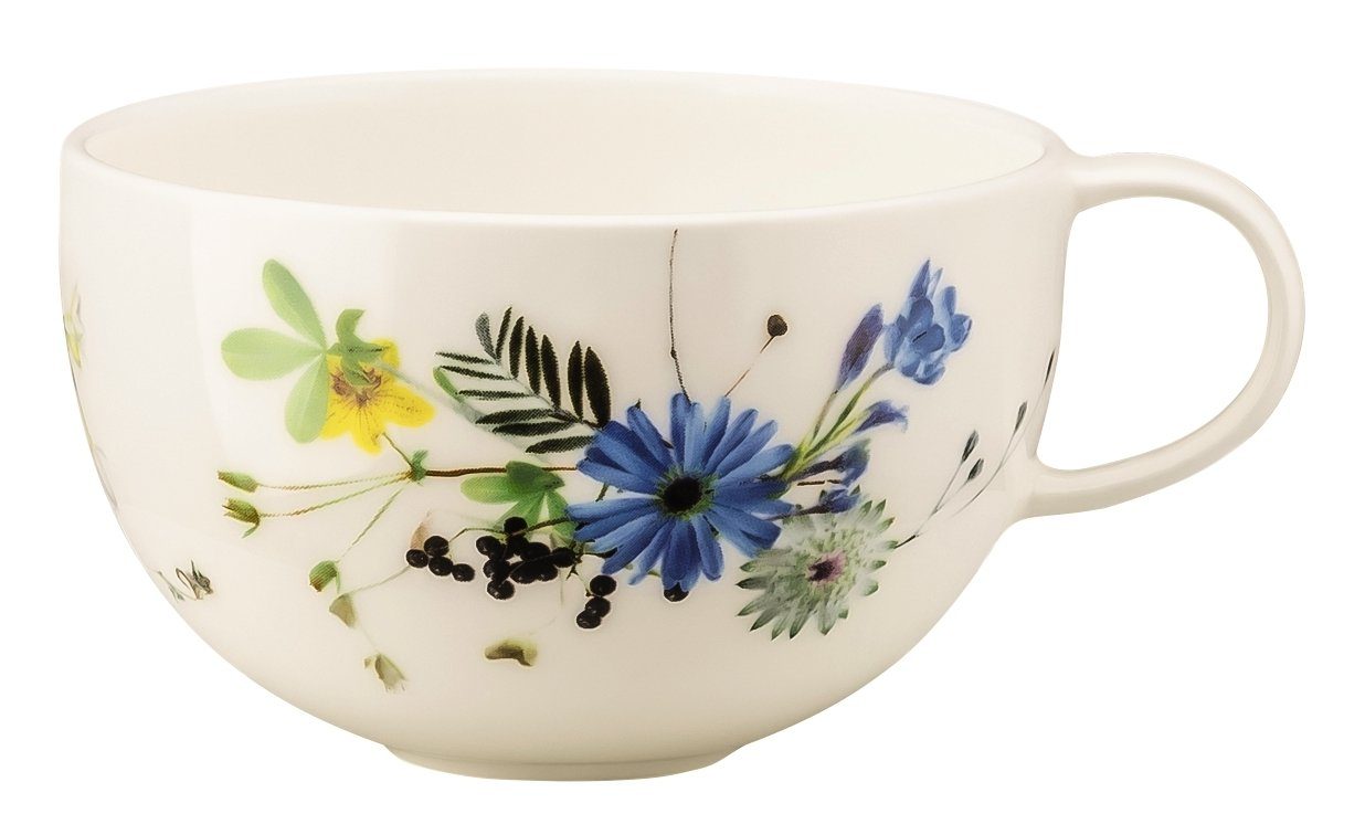 Rosenthal Tasse Brillance Fleurs des Alpes Tee-/Cappuccino Obere, Bone China, Tassen