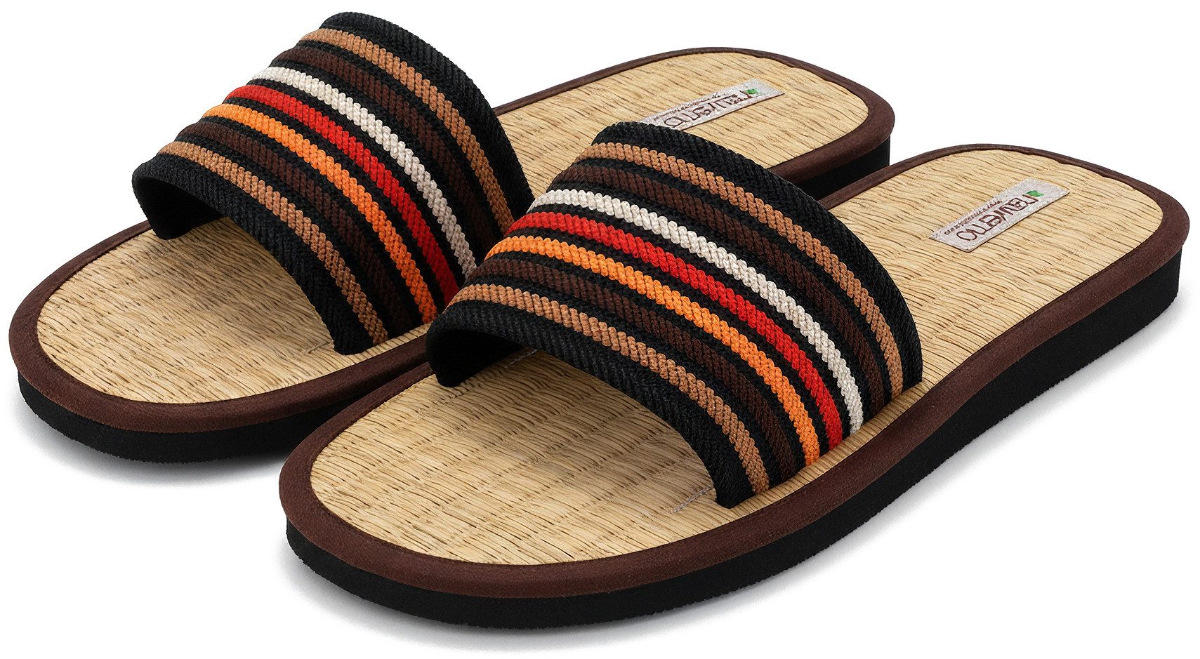 Nawemo Zimtlatschen Nawemo "Brown-Strap" Slipper