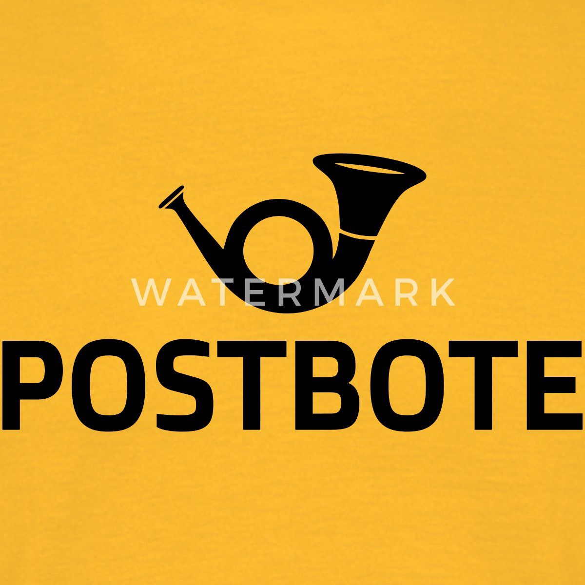 Spreadshirt T-Shirt Postbote Last Minute Kostüm Fasching Männer T-Shirt (1-tlg)
