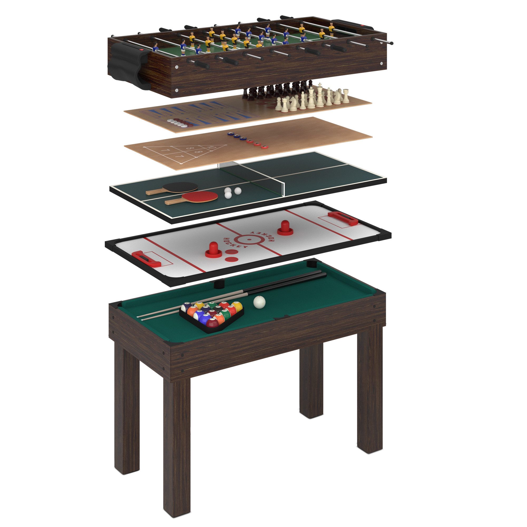 anaterra Spieltisch Multigame Spieltisch 9 in günstig online kaufen