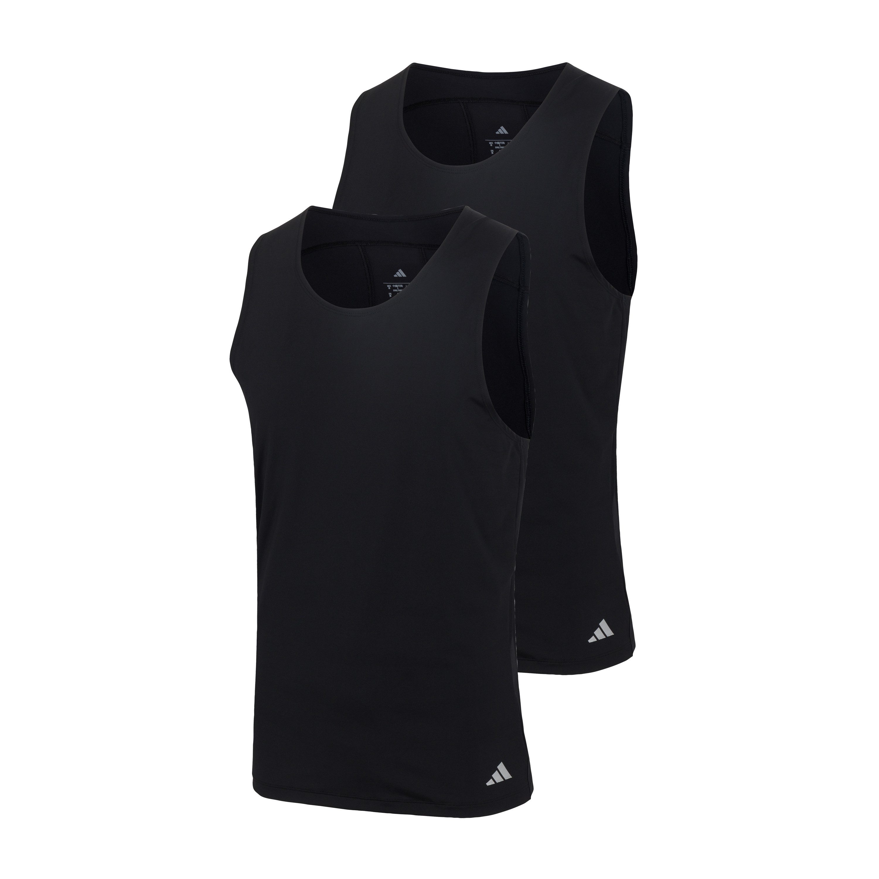 adidas Sportswear Tanktop Active Micro Tech (2er Pack) mit Rundhalsausschnitt, lockere Passform