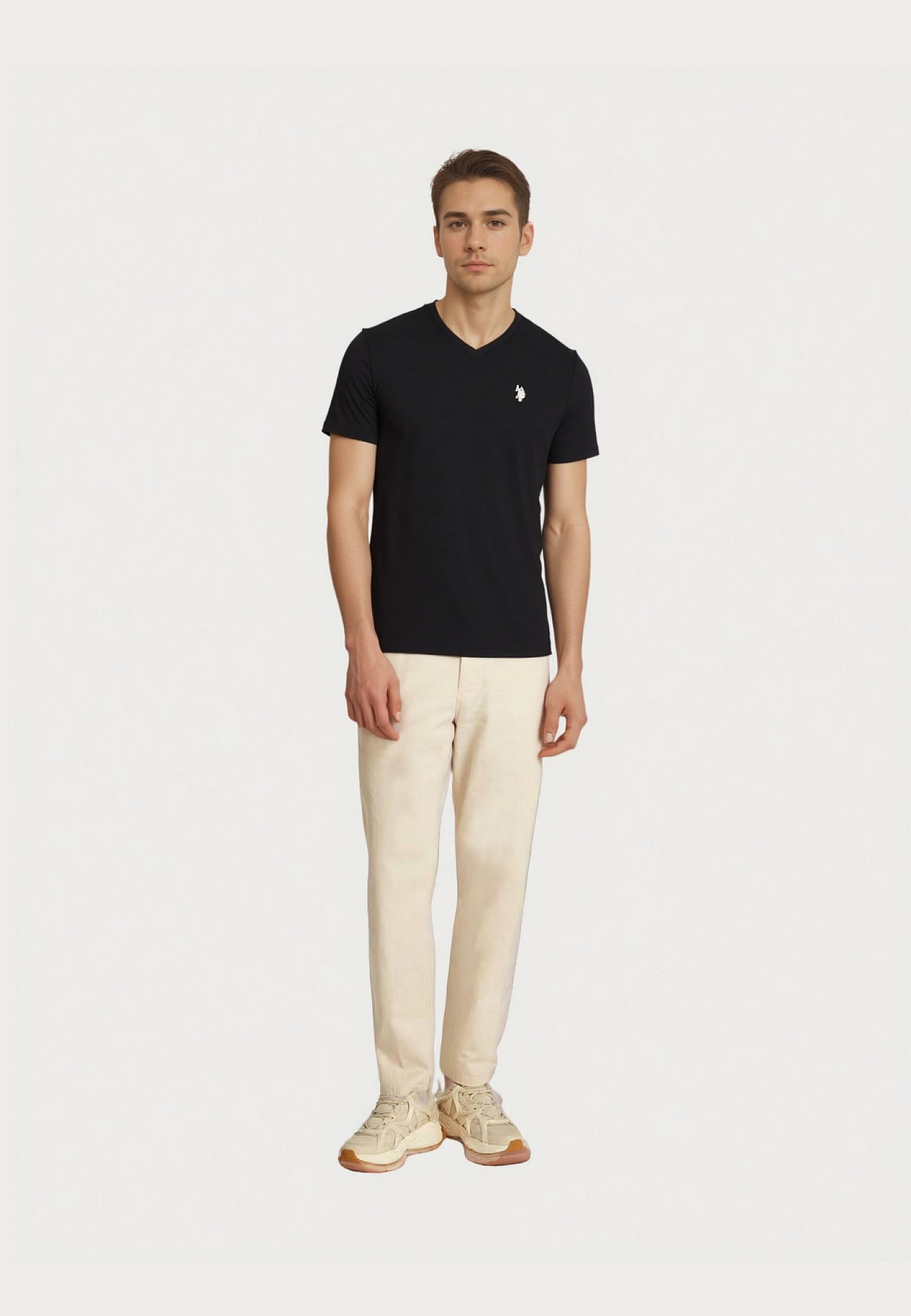 U.S. Polo Assn. T-Shirt T-Shirt Kurzarmshirt 3er Pack (3-tlg., 3)